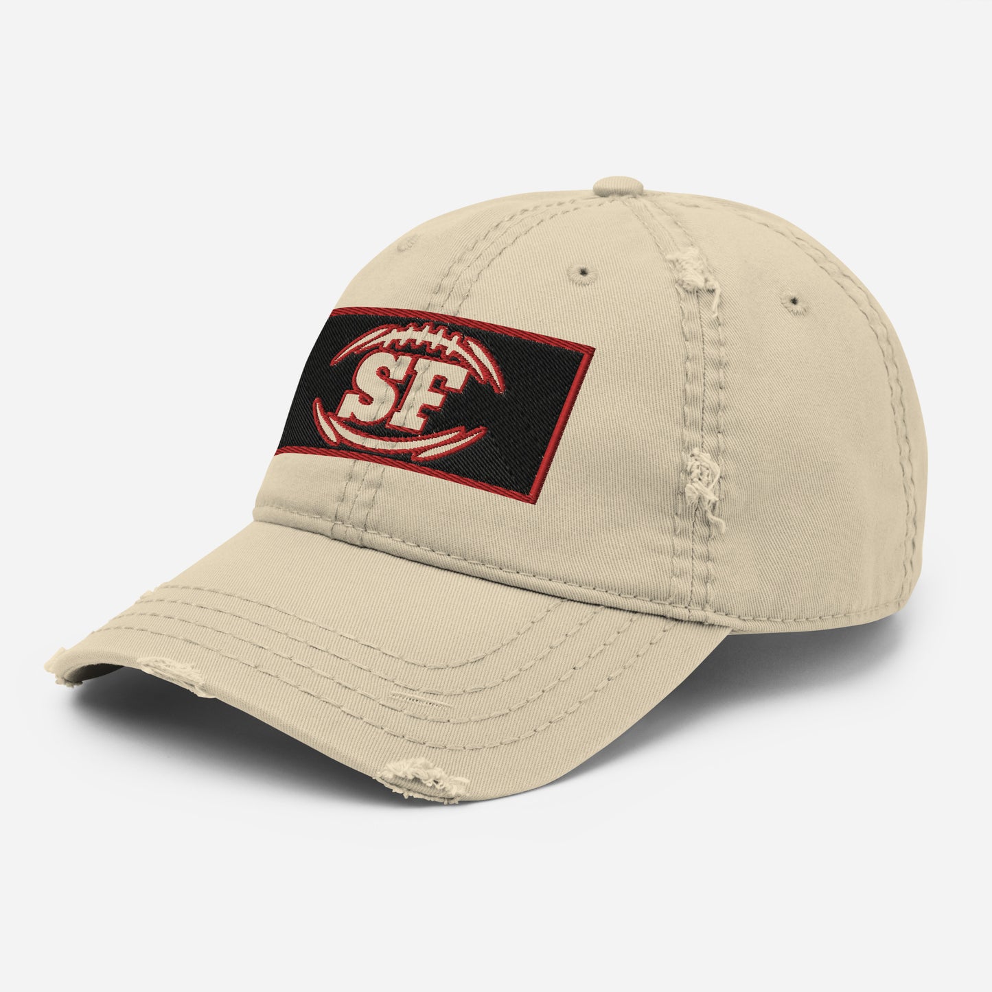 Kyle Shanahan Hat / 49ers Hat / San Francisco Hat / SF Distressed Hat