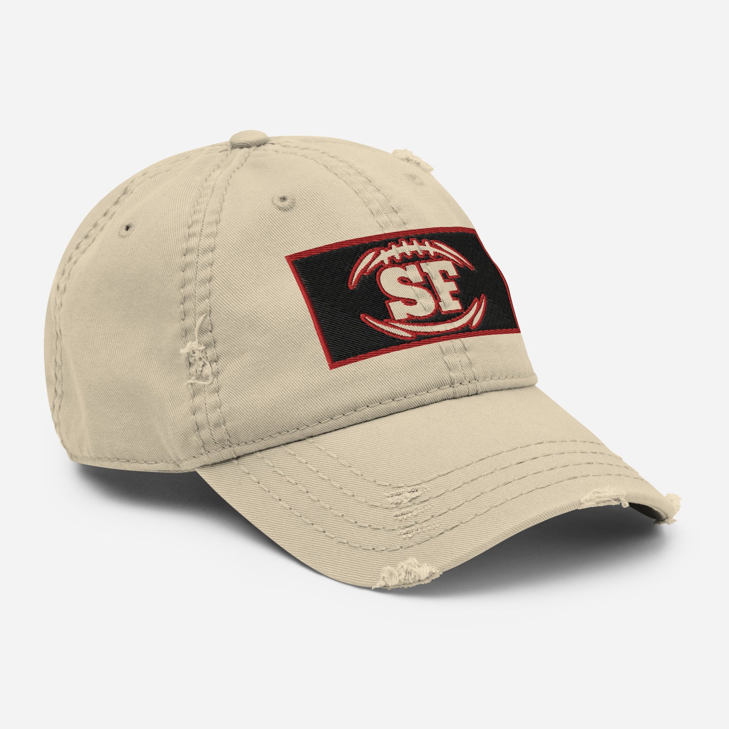 Kyle Shanahan Hat / 49ers Hat / San Francisco Hat / SF Distressed Hat