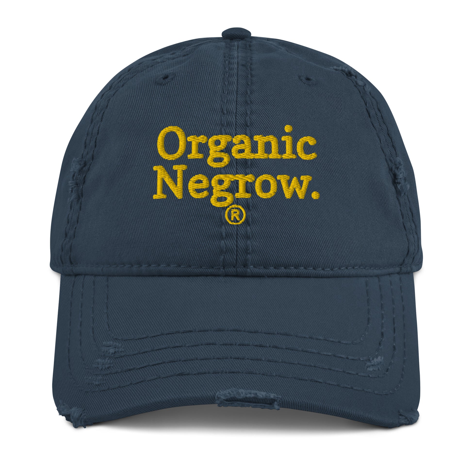 Organic Negrow Hat / Kyrie Irving Hat / Organic Negrow Distressed Hat