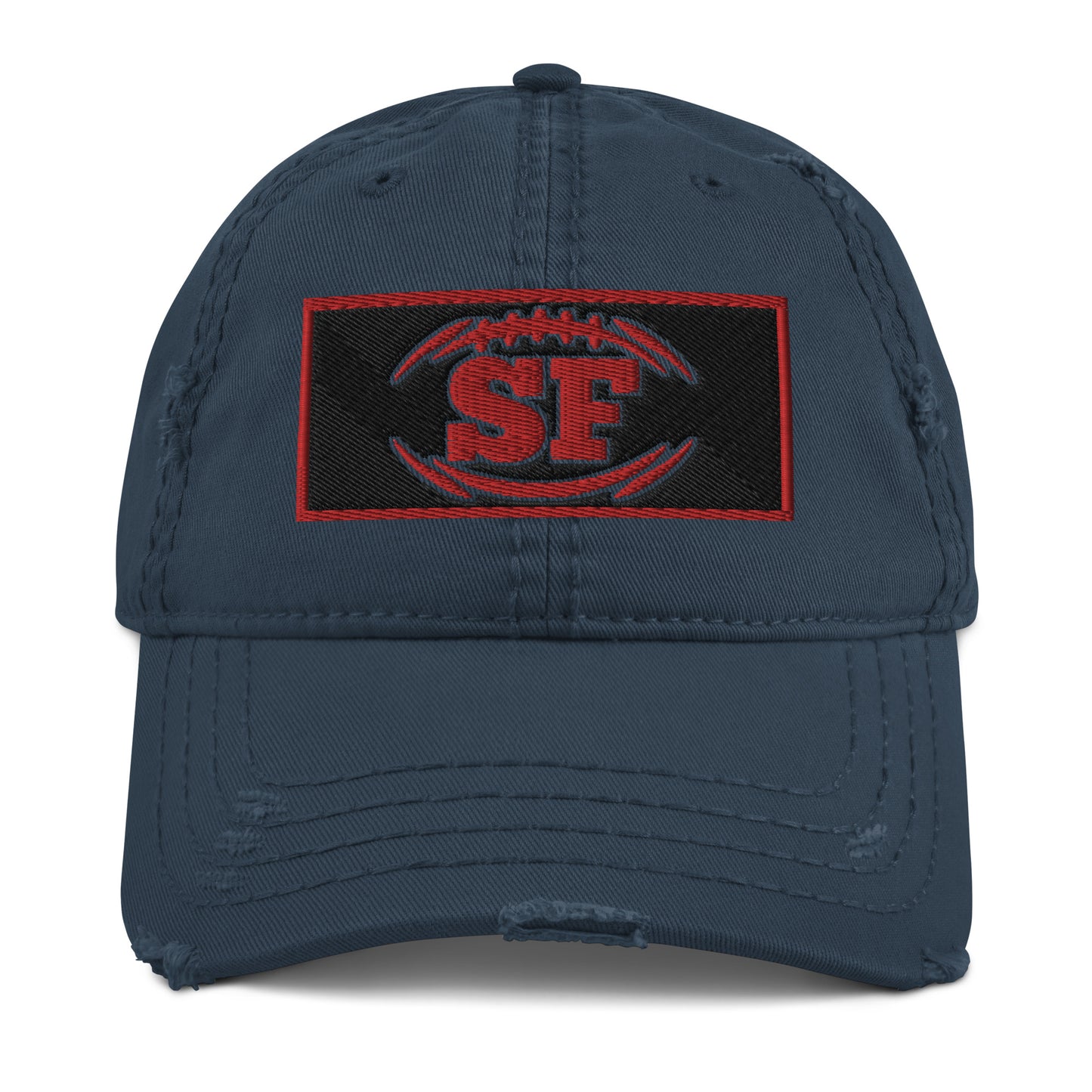 Kyle Shanahan Hat / 49ers Hat / San Francisco Hat / SF Distressed Hat