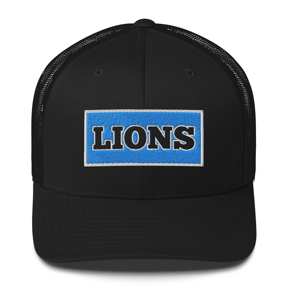 Detroit lions 1934 Hat / Dan Campbell's Hat / Lions 1934 Trucker Cap