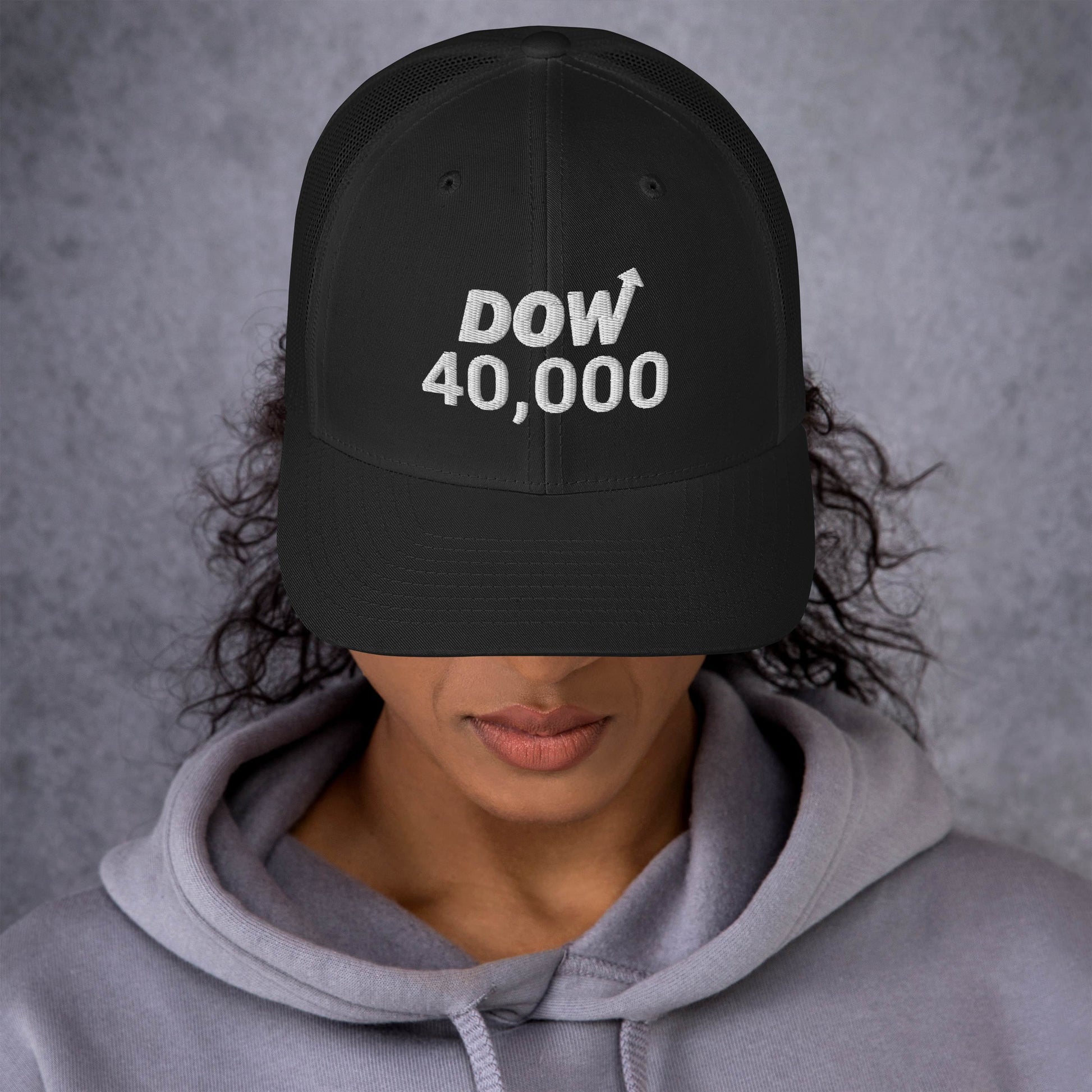 Dow 40.000 Hat / Dow 40k Hat / Dow 40000 Trucker Cap