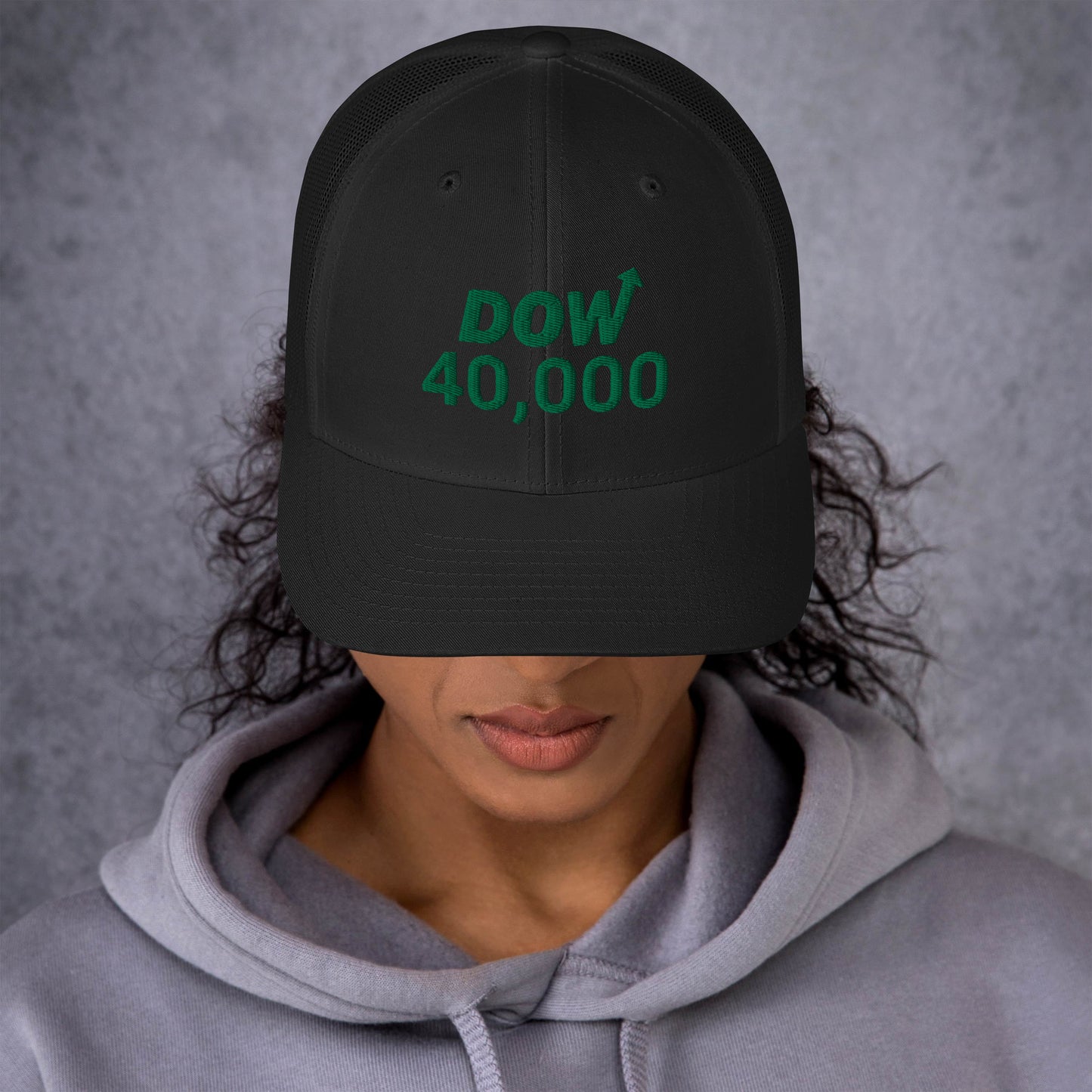 Dow 40.000 Hat / Dow 40k Hat / Dow 40000 Trucker Cap