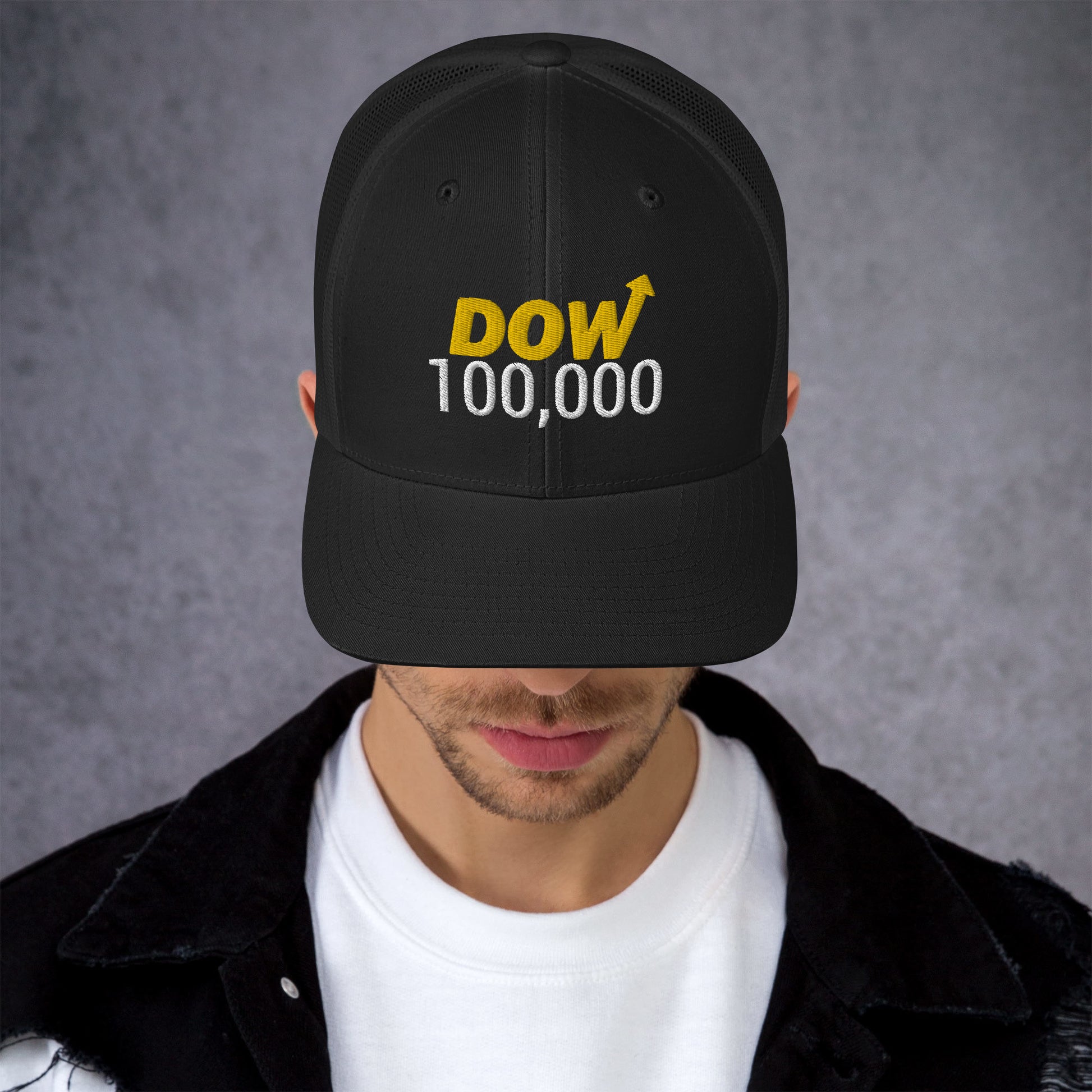 Dow 100.000 Hat / Dow 100k Hat / Dow 100000 Trucker Cap