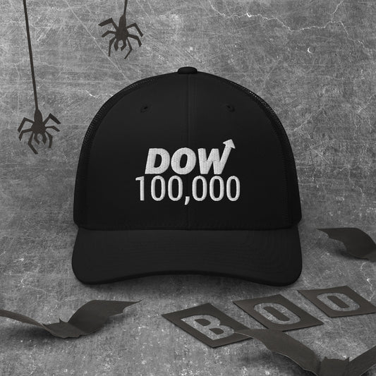 Dow 100.000 Hat / Dow 100k Hat / Dow 100000 Trucker Cap