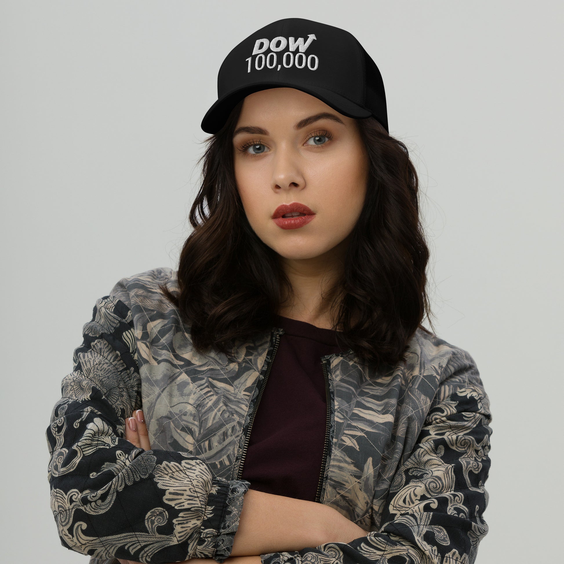 Dow 100.000 Hat / Dow 100k Hat / Dow 100000 Trucker Cap