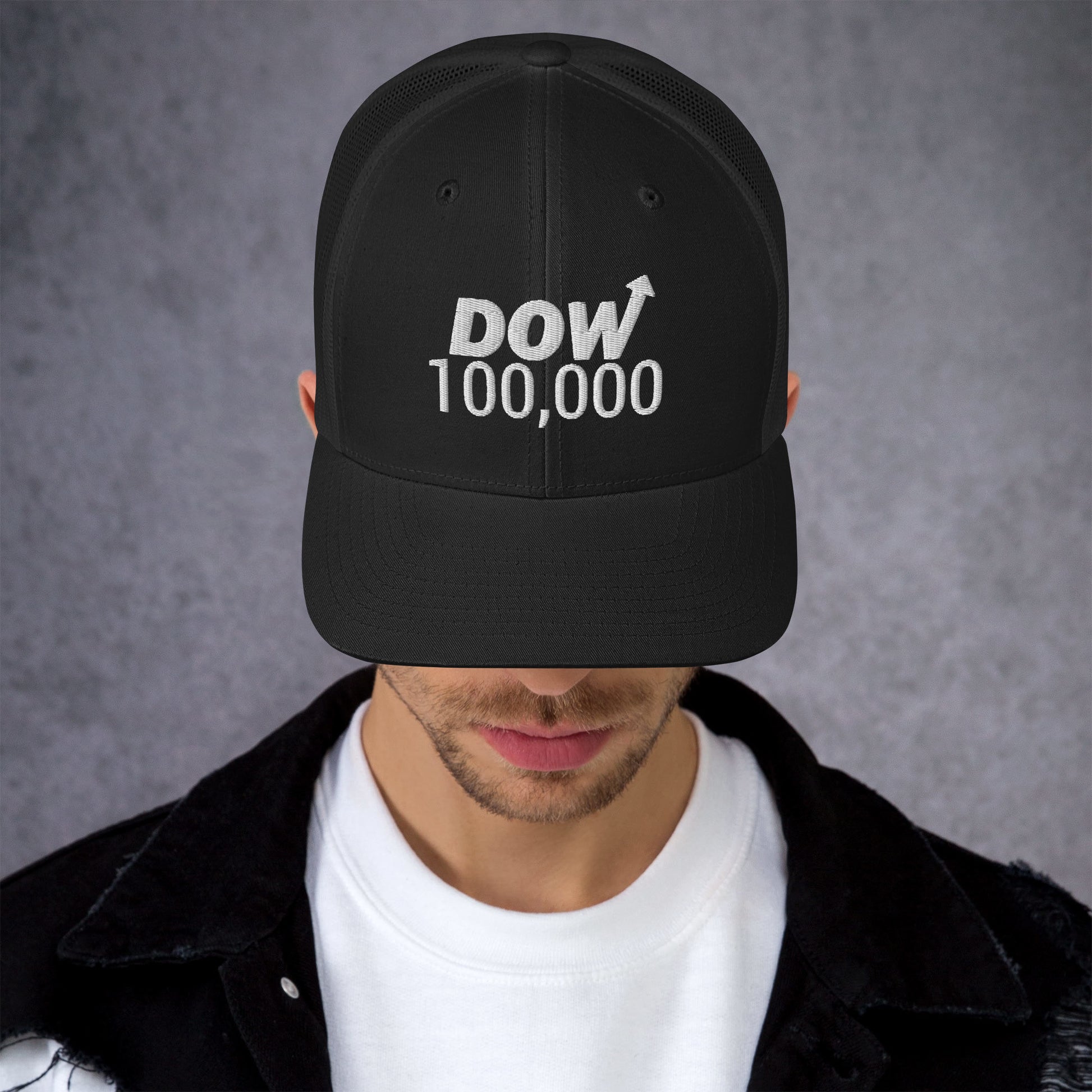 Dow 100.000 Hat / Dow 100k Hat / Dow 100000 Trucker Cap