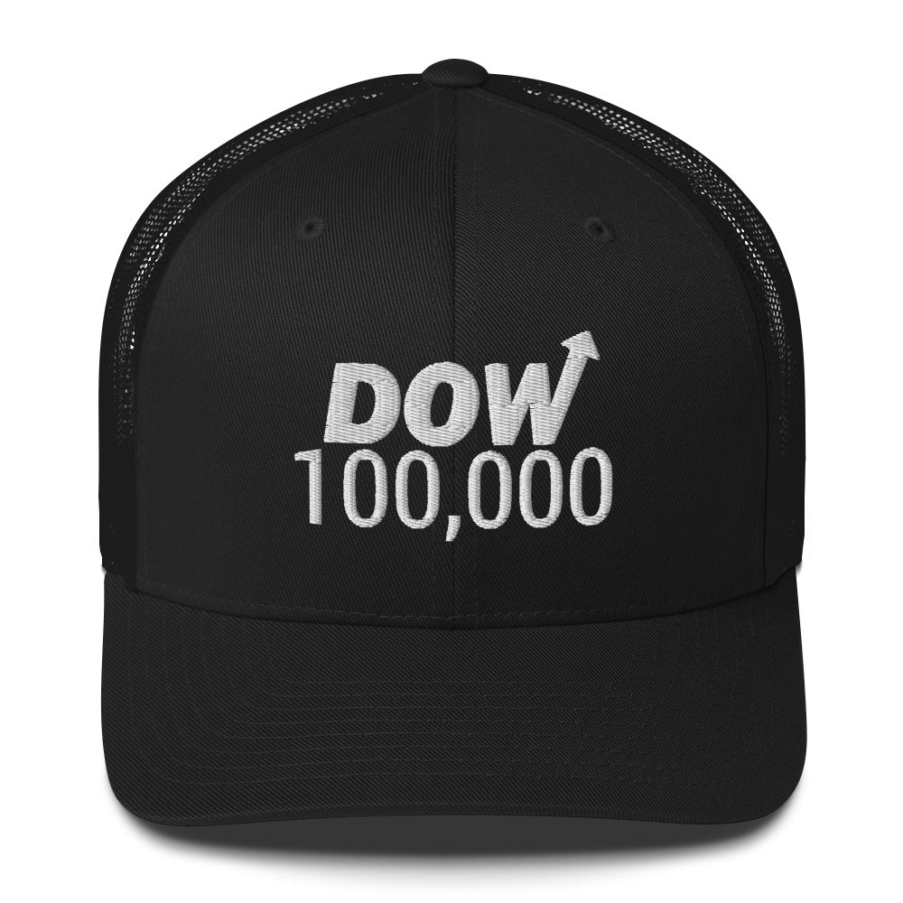 Dow 100.000 Hat / Dow 100k Hat / Dow 100000 Trucker Cap