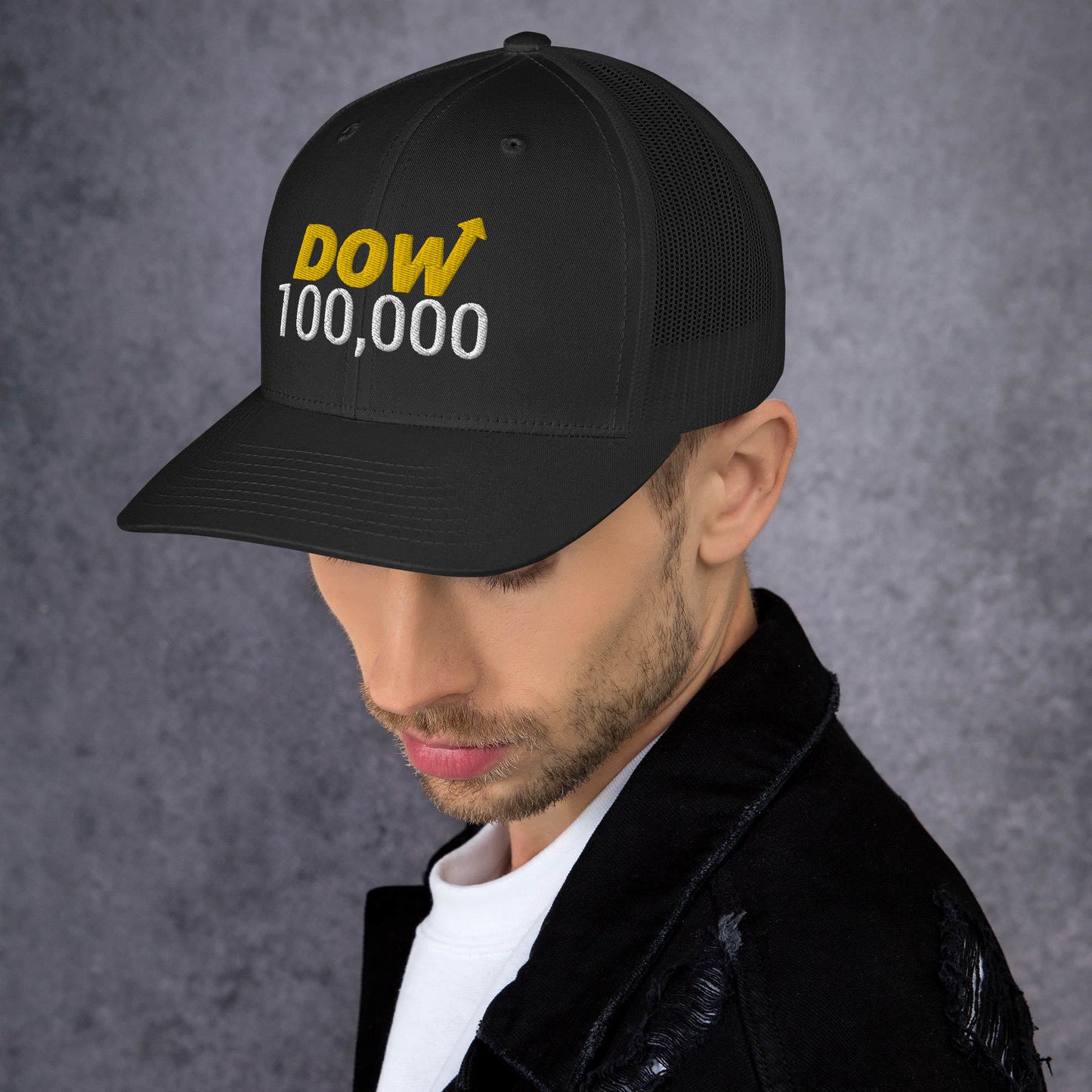 Dow 100.000 Hat / Dow 100k Hat / Dow 100000 Trucker Cap