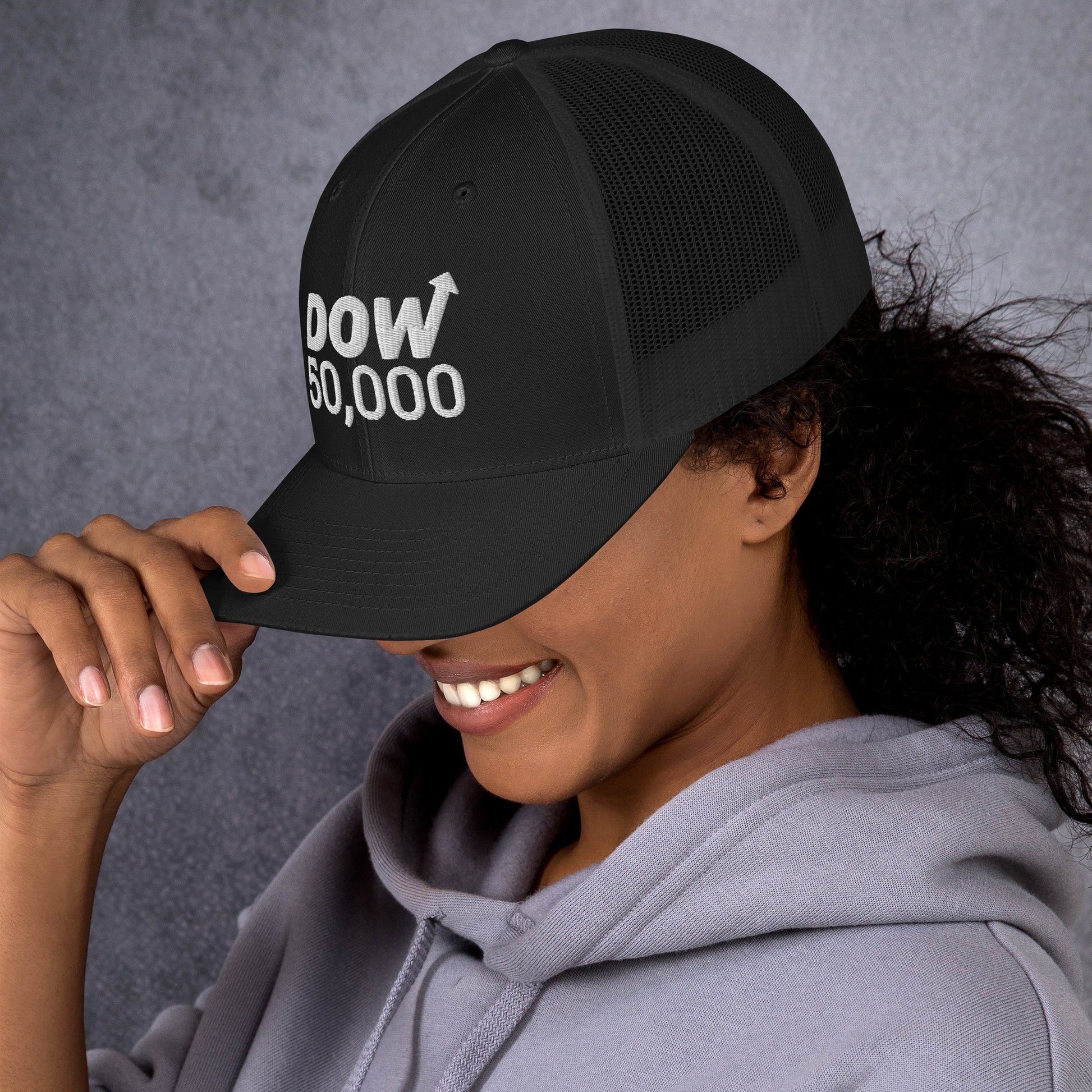 Dow 50.000 Hat / Dow 50000 Hat / Dow 50K Trucker Cap