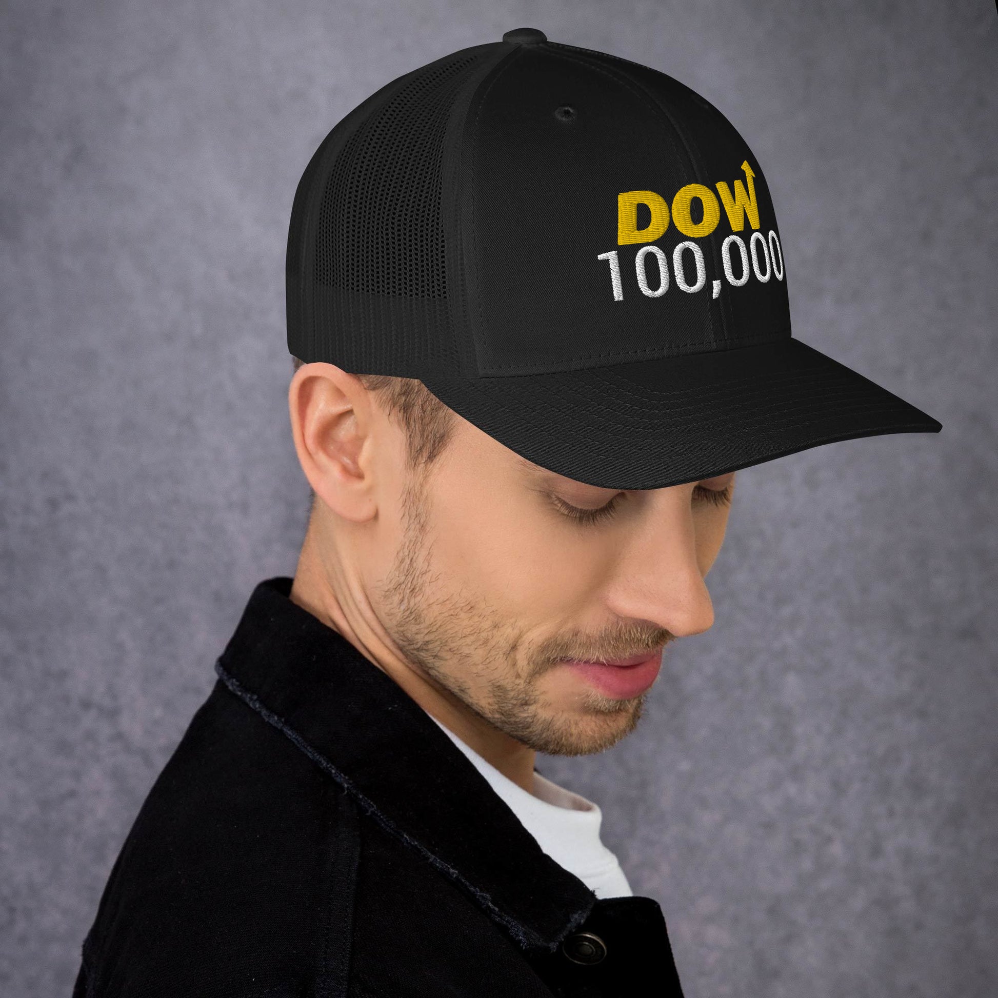 Dow 100.000 Hat / Dow 100k Hat / Dow 100000 Trucker Cap