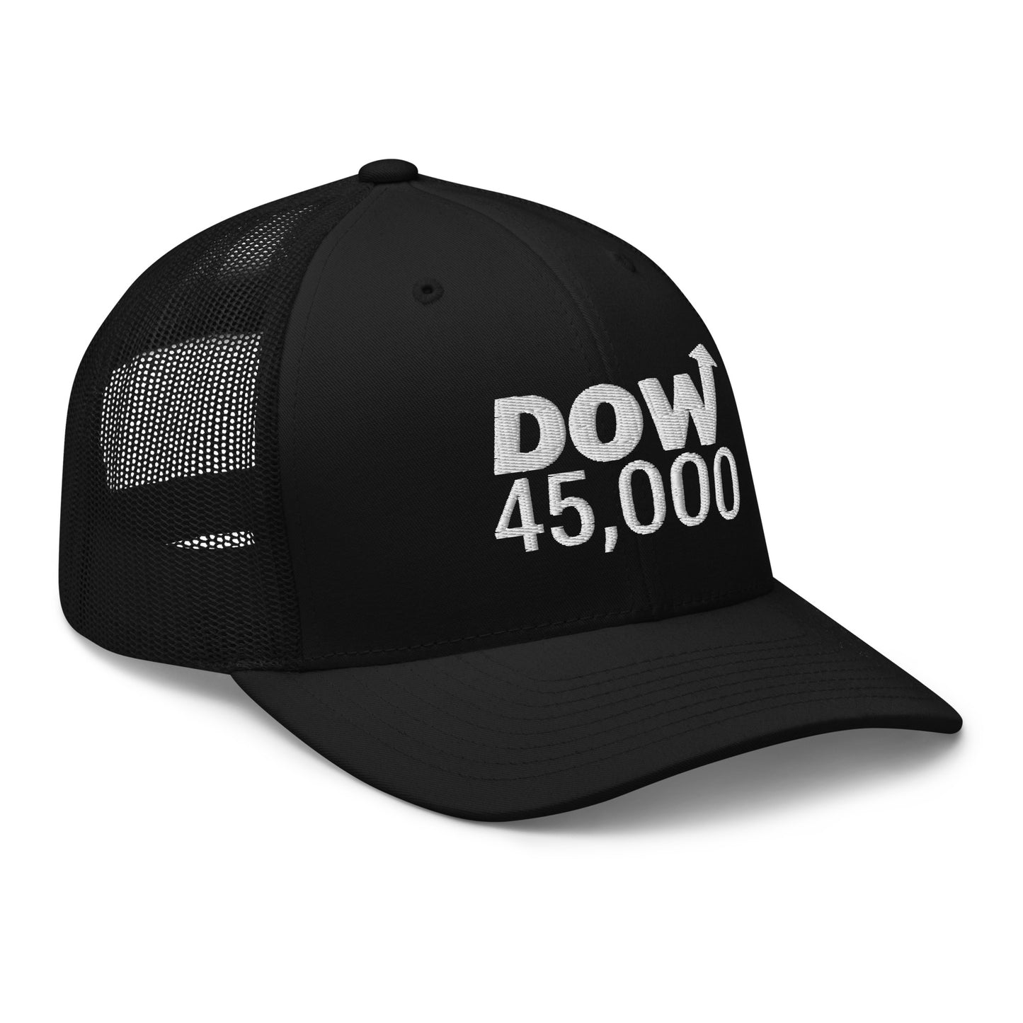 Dow 45.0000 Hat / Dow 45k Hat / Dow 45000 Trucker Cap