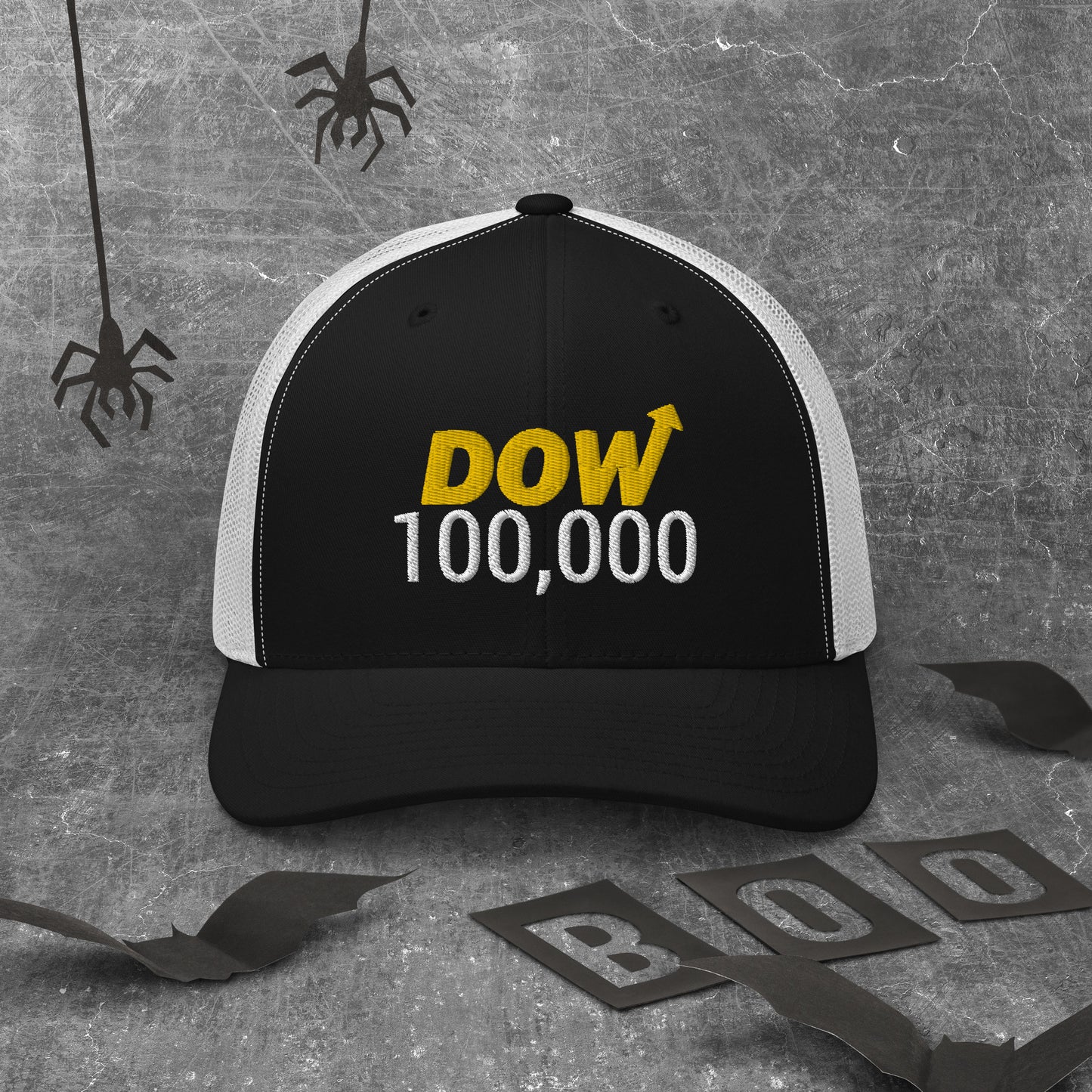 Dow 100.000 Hat / Dow 100k Hat / Dow 100000 Trucker Cap