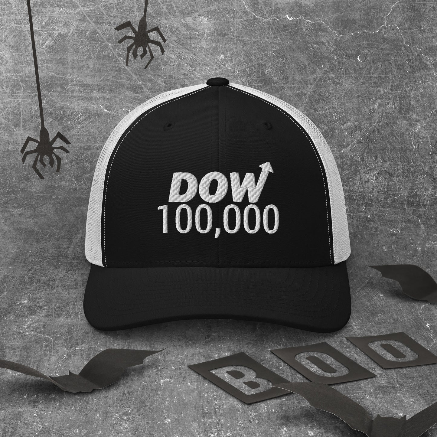 Dow 100.000 Hat / Dow 100k Hat / Dow 100000 Trucker Cap