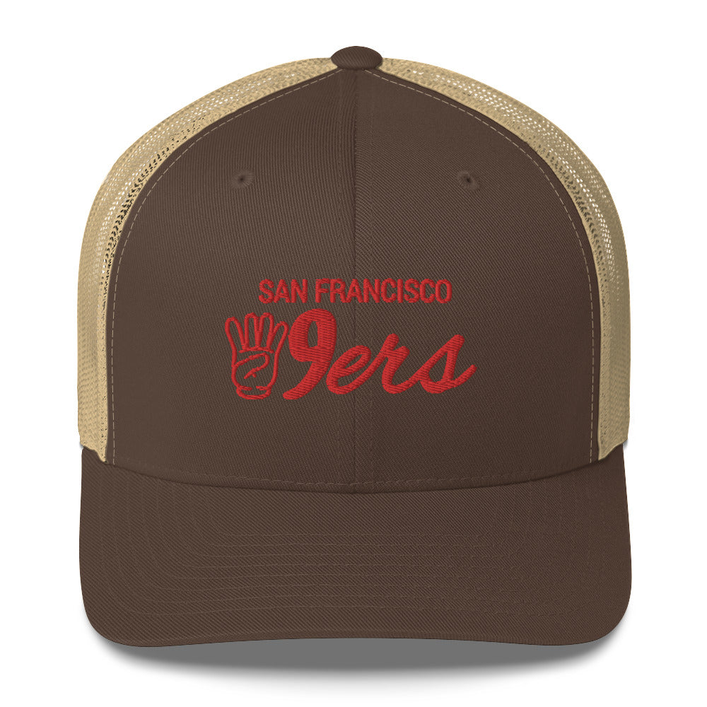 Kyle Shanahan Hat / San Francisco Hat / 49ers Trucker Cap