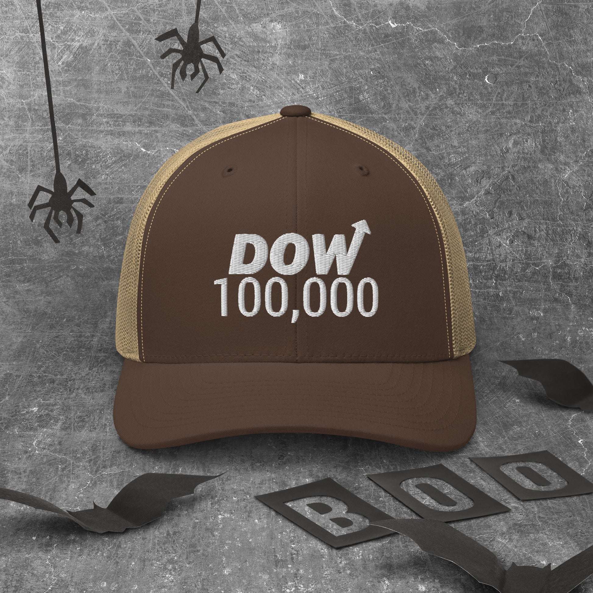 Dow 100.000 Hat / Dow 100k Hat / Dow 100000 Trucker Cap