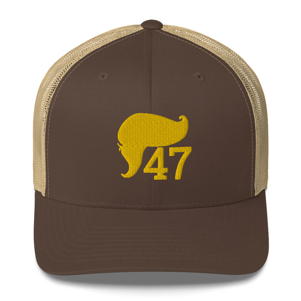 Trump 47 Hat / Make America Great Again Hat / Trump 47 Trucker Cap