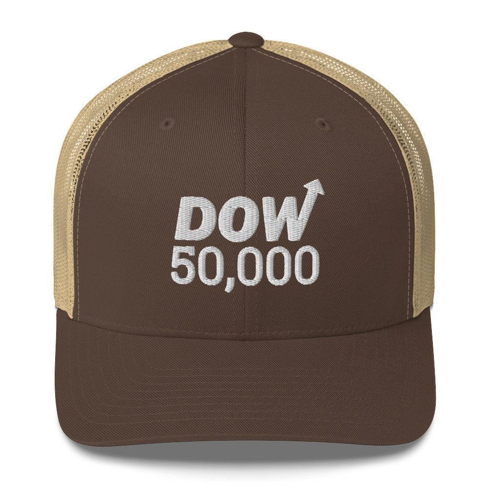 Dow 50.000 Hat / Dow 50000 Hat / Dow 50K Trucker Cap