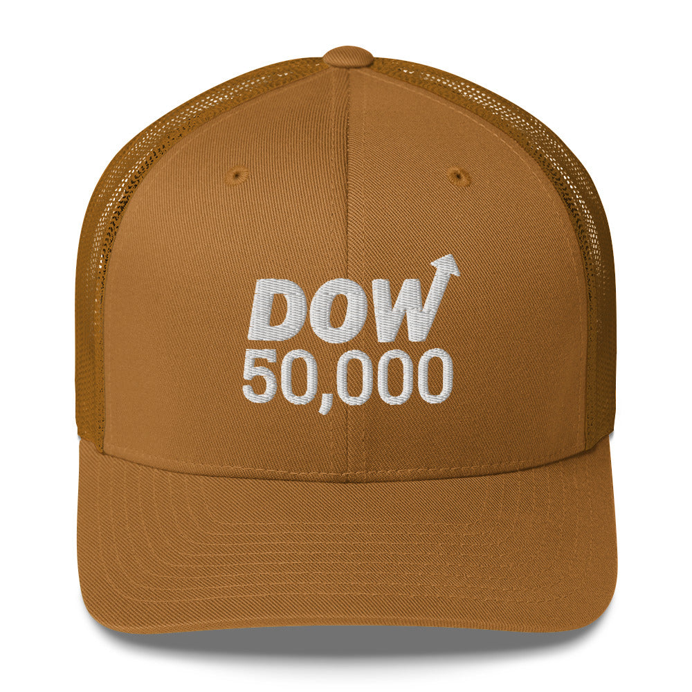 Dow 50.000 Hat / Dow 50000 Hat / Dow 50K Trucker Cap