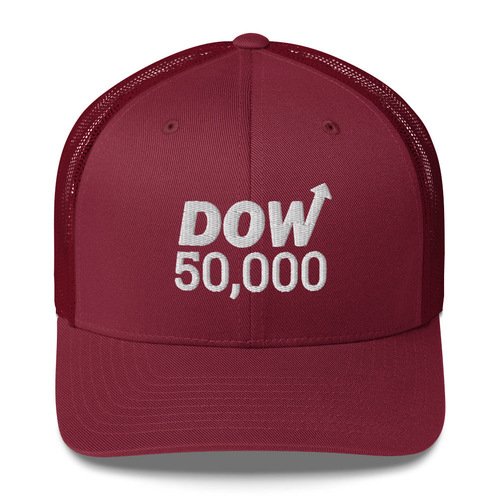 Dow 50.000 Hat / Dow 50000 Hat / Dow 50K Trucker Cap