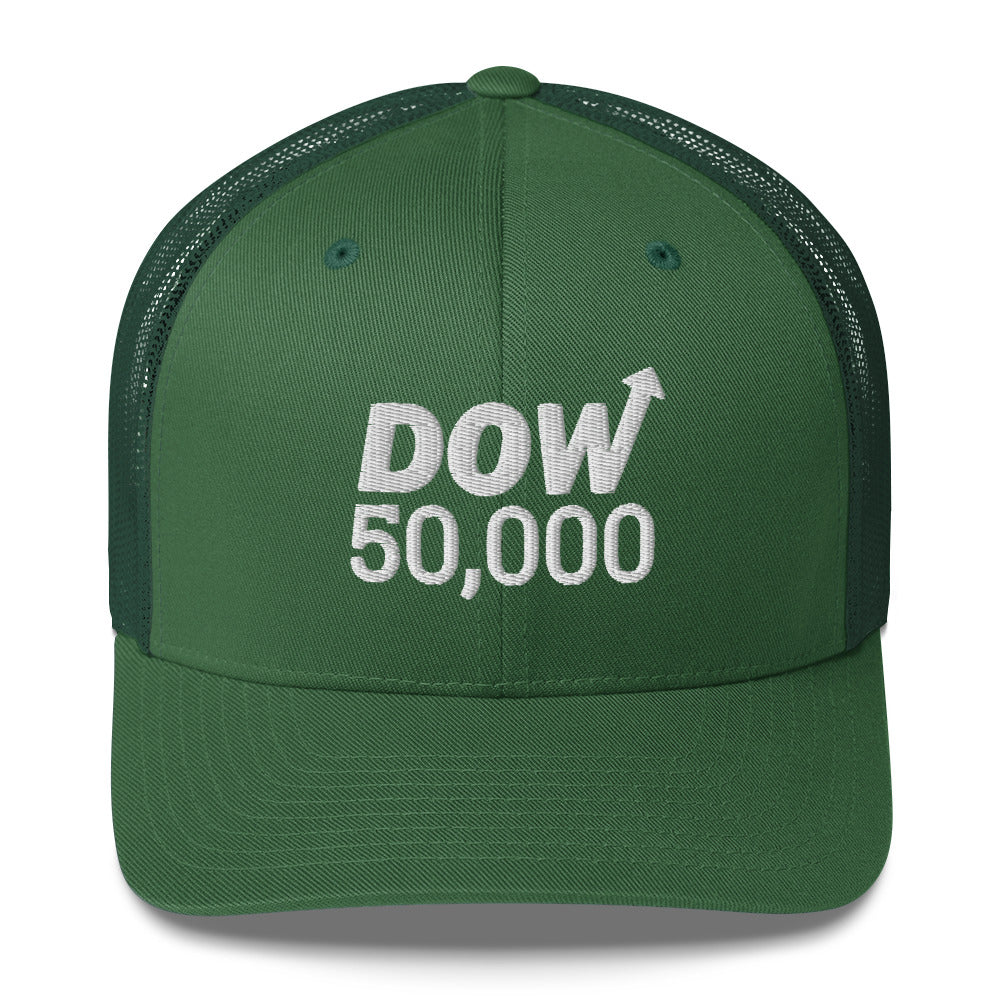 Dow 50.000 Hat / Dow 50000 Hat / Dow 50K Trucker Cap