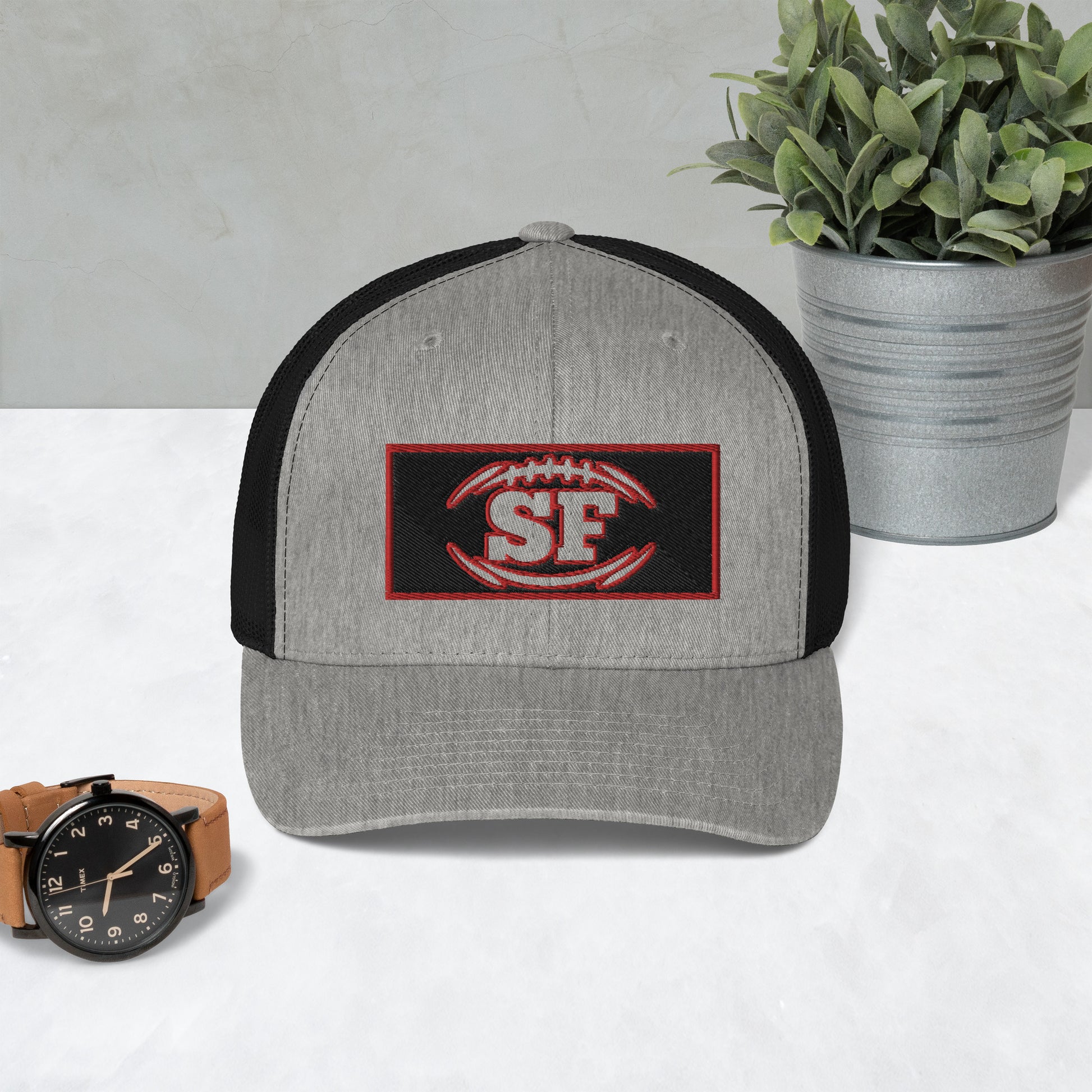 Kyle Shanahan Hat / 49ers Hat / San Francisco Hat / SF Trucker Cap