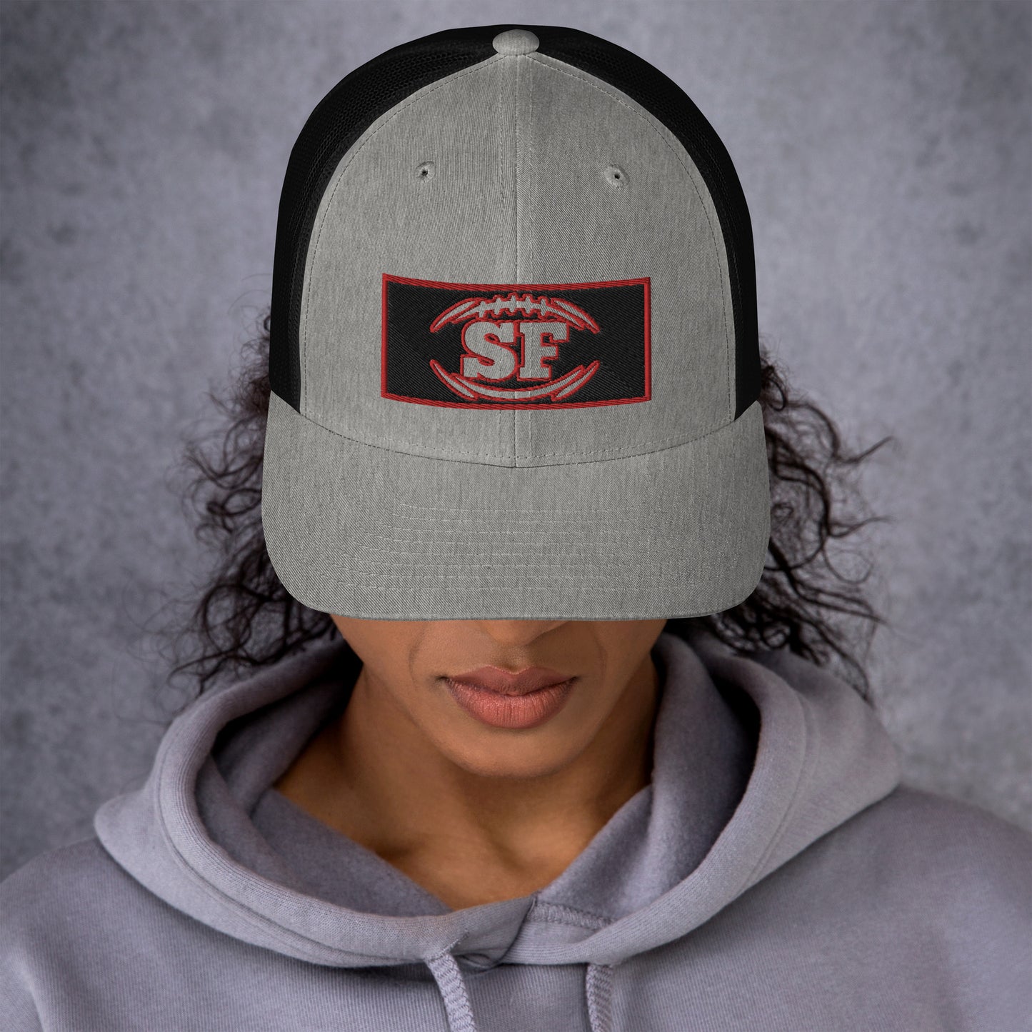 Kyle Shanahan Hat / 49ers Hat / San Francisco Hat / SF Trucker Cap