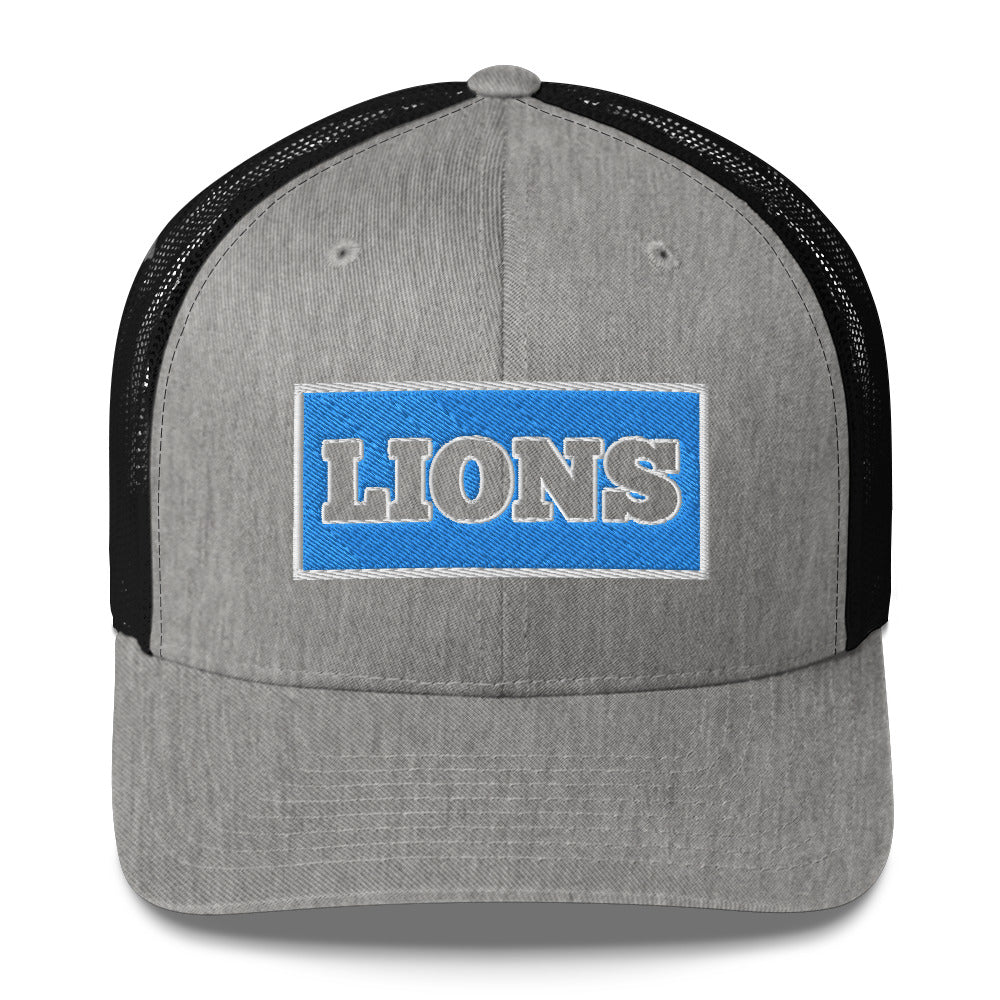 Detroit lions 1934 Hat / Dan Campbell's Hat / Lions 1934 Trucker Cap