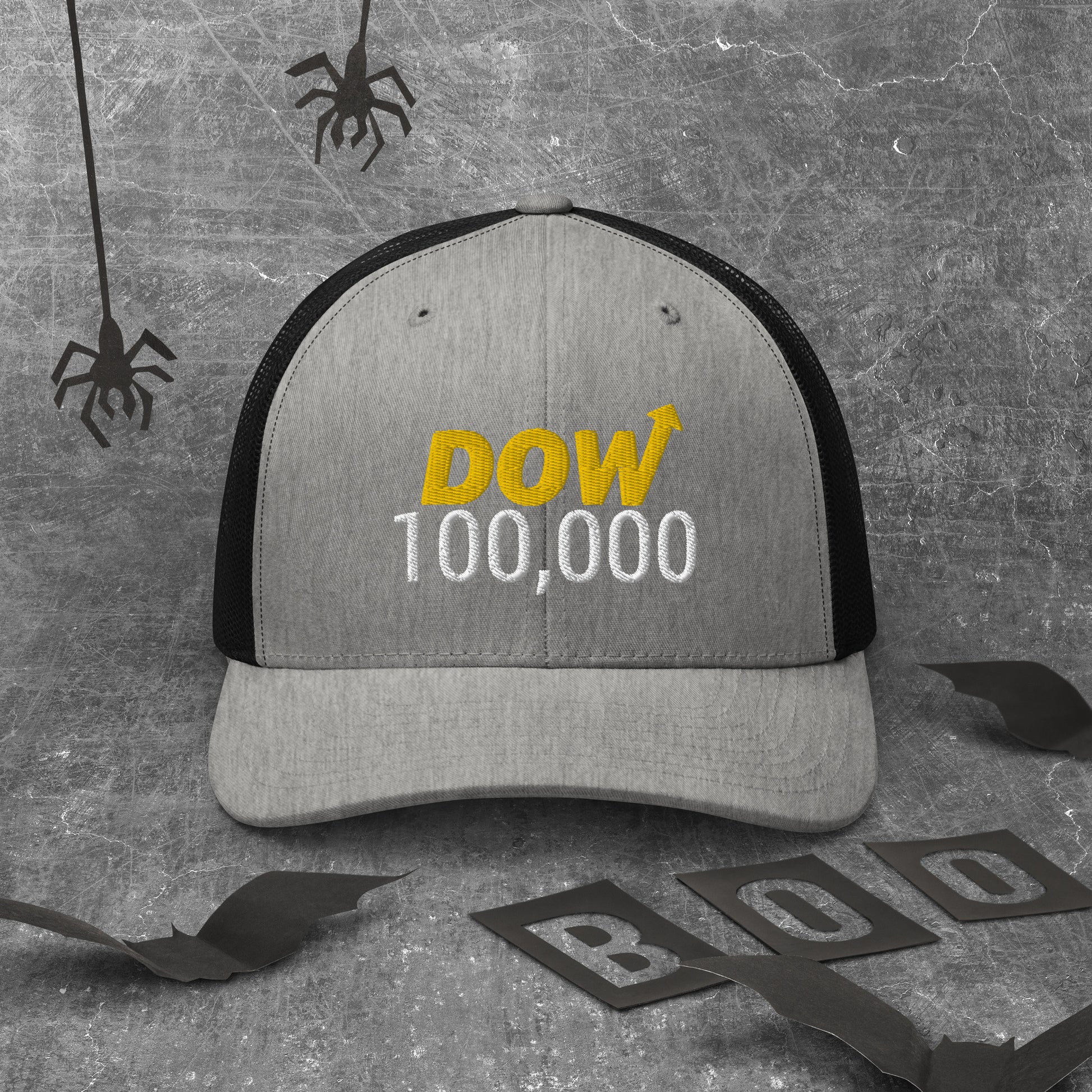 Dow 100.000 Hat / Dow 100k Hat / Dow 100000 Trucker Cap