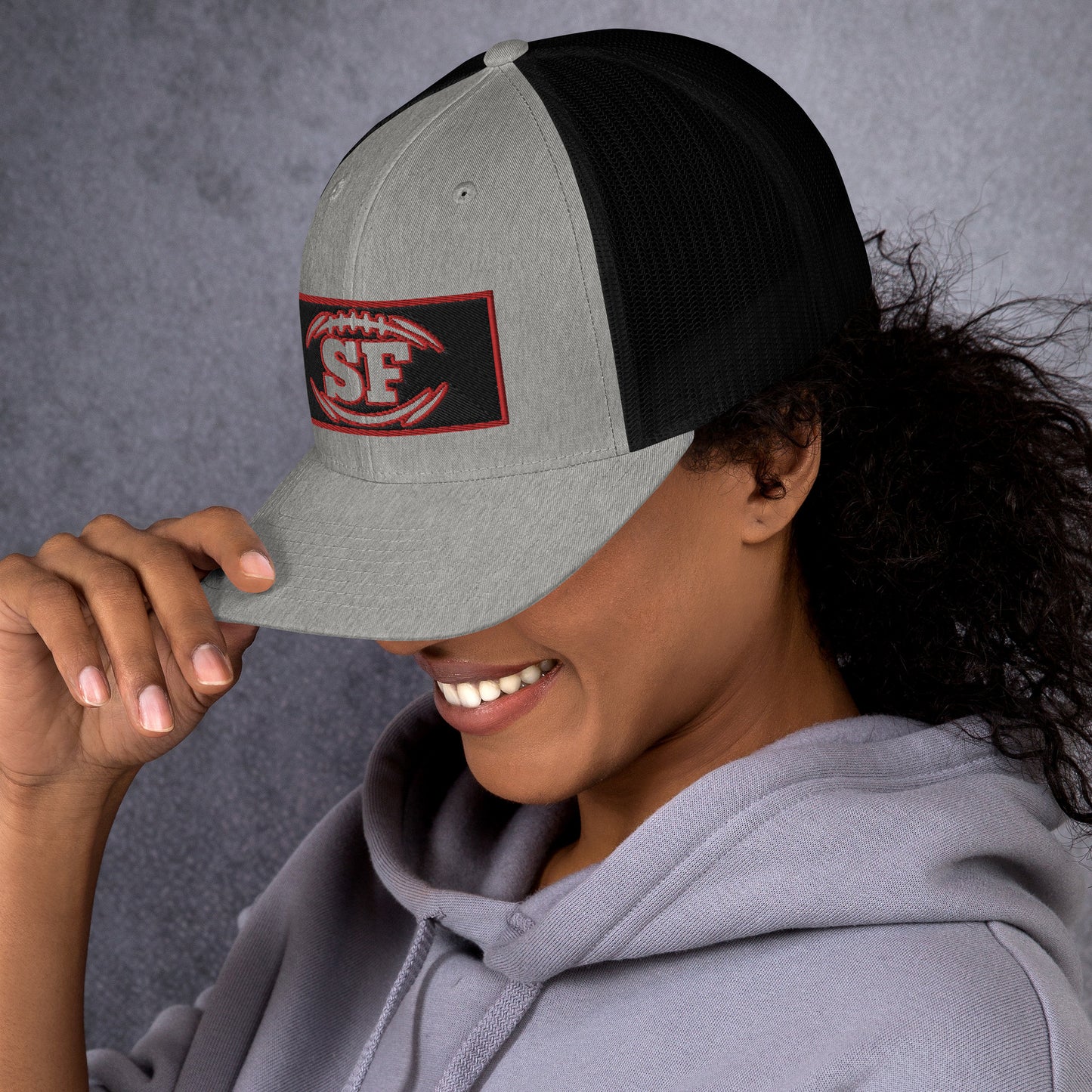 Kyle Shanahan Hat / 49ers Hat / San Francisco Hat / SF Trucker Cap