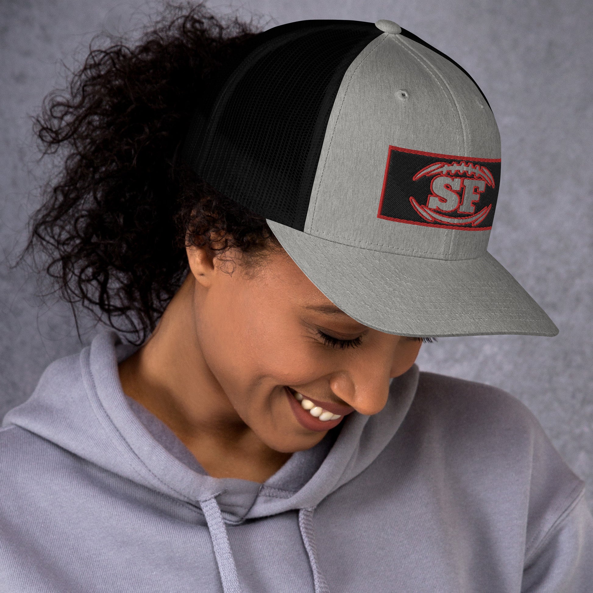 Kyle Shanahan Hat / 49ers Hat / San Francisco Hat / SF Trucker Cap