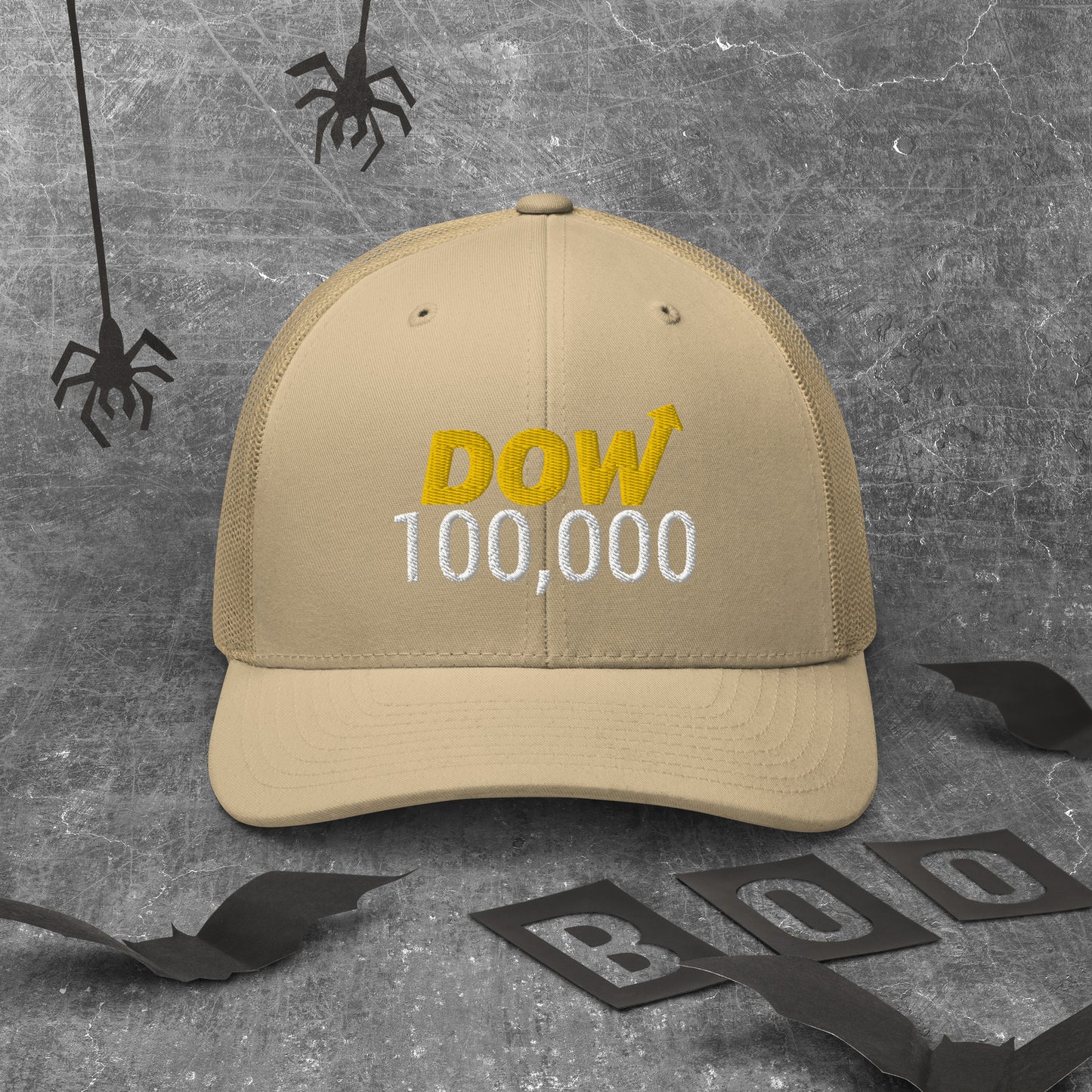 Dow 100.000 Hat / Dow 100k Hat / Dow 100000 Trucker Cap