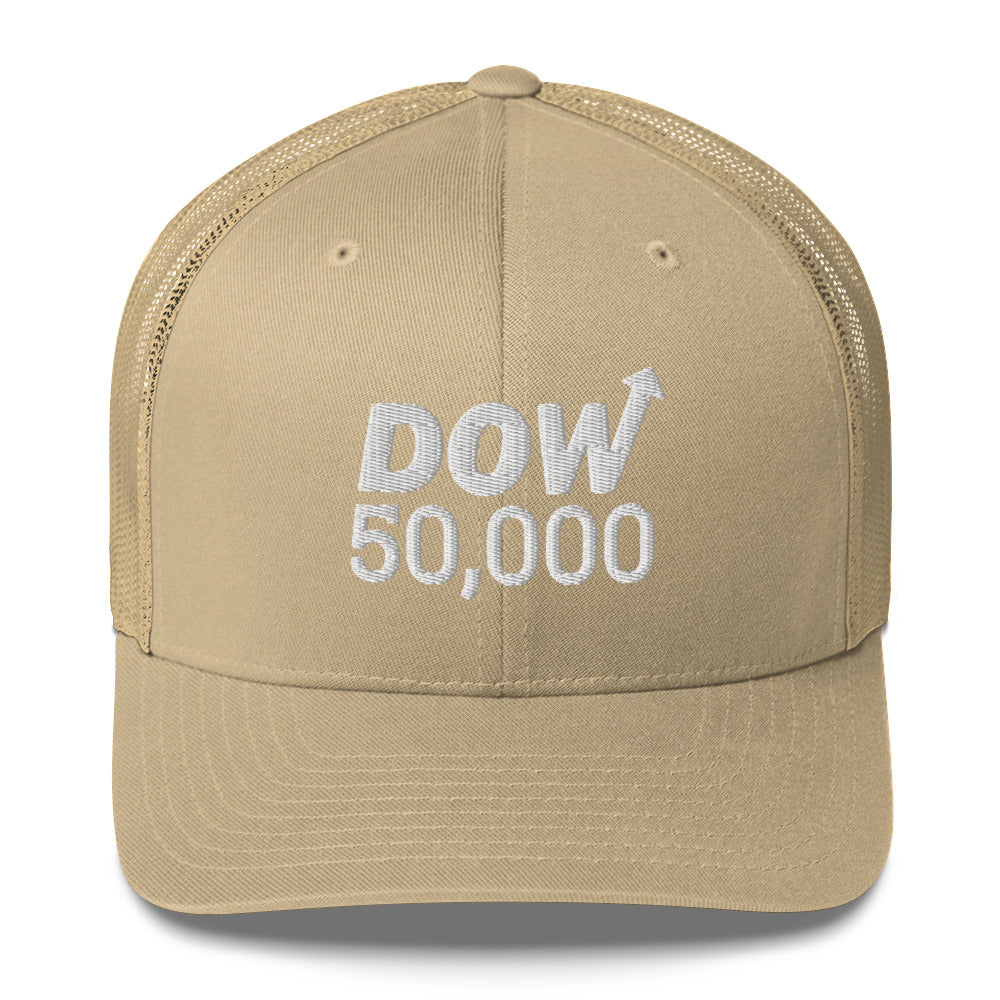 Dow 50.000 Hat / Dow 50000 Hat / Dow 50K Trucker Cap