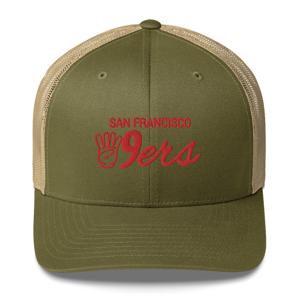 Kyle Shanahan Hat / San Francisco Hat / 49ers Trucker Cap