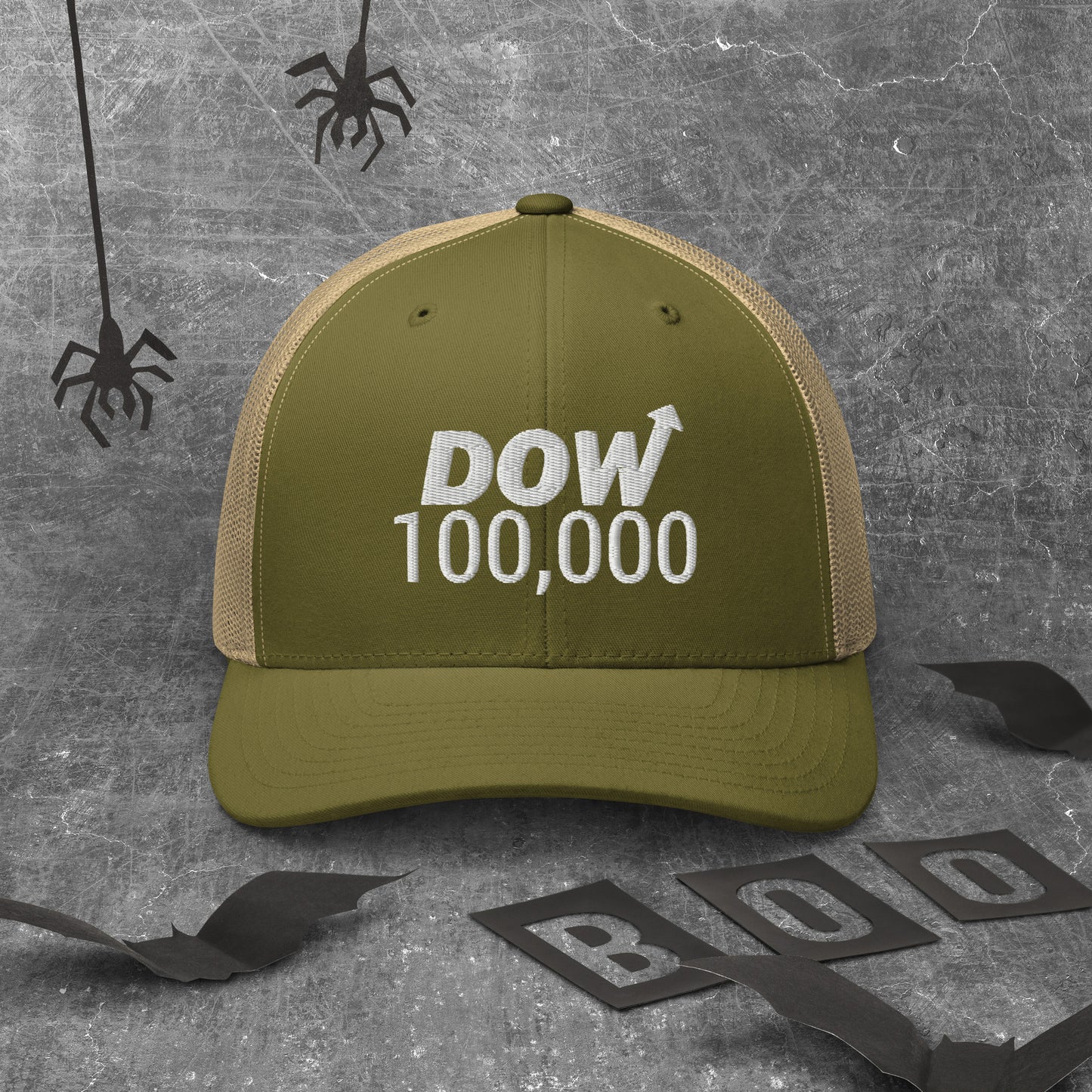 Dow 100.000 Hat / Dow 100k Hat / Dow 100000 Trucker Cap