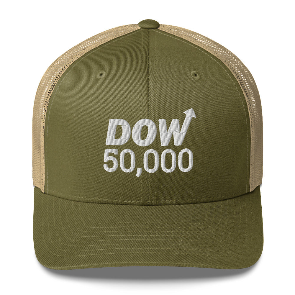 Dow 50.000 Hat / Dow 50000 Hat / Dow 50K Trucker Cap