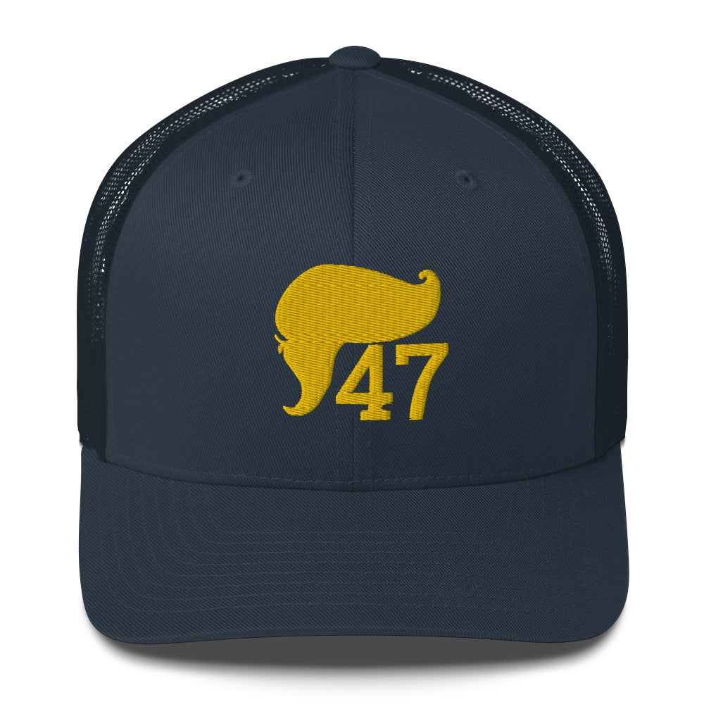 Trump 47 Hat / Make America Great Again Hat / Trump 47 Trucker Cap