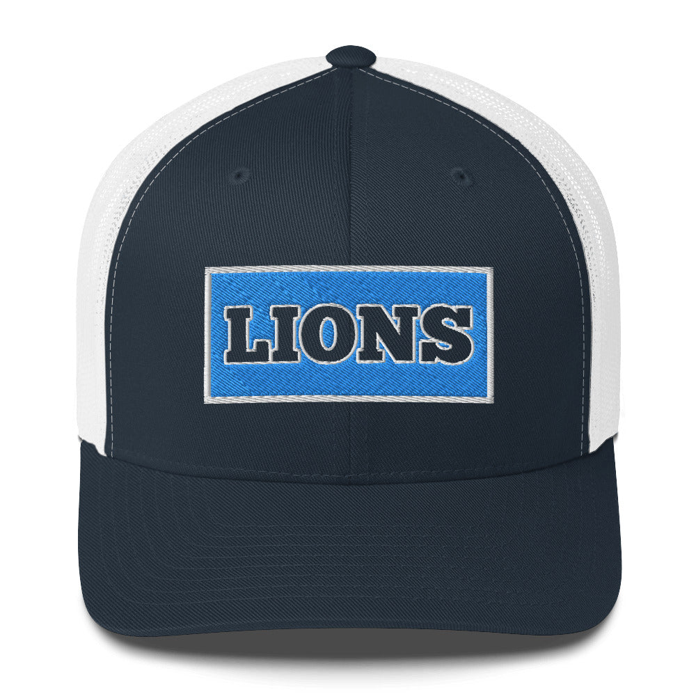 Detroit lions 1934 Hat / Dan Campbell's Hat / Lions 1934 Trucker Cap