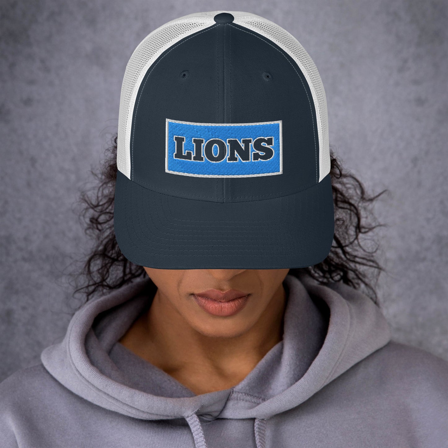 Detroit lions 1934 Hat / Dan Campbell's Hat / Lions 1934 Trucker Cap