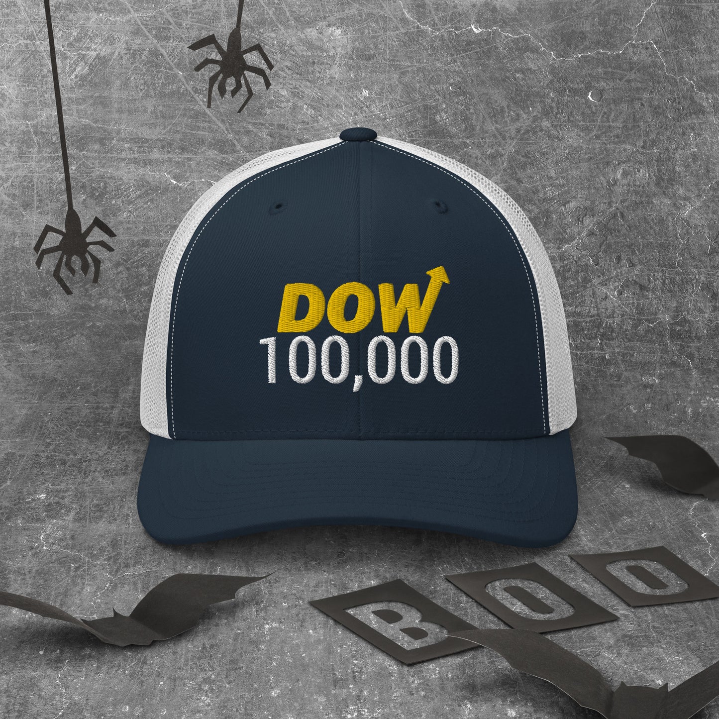 Dow 100.000 Hat / Dow 100k Hat / Dow 100000 Trucker Cap