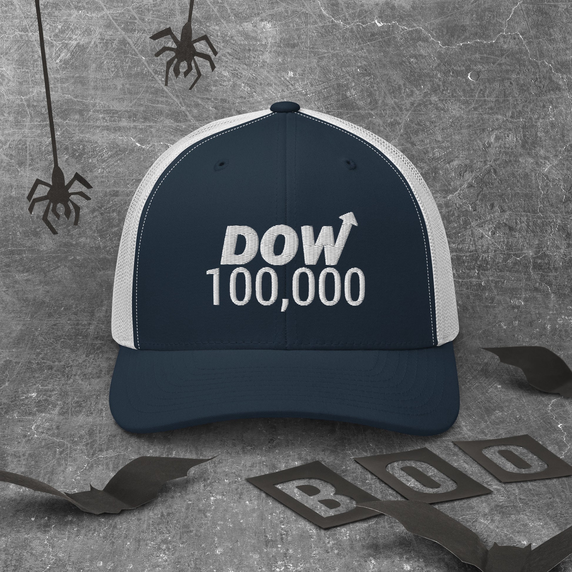 Dow 100.000 Hat / Dow 100k Hat / Dow 100000 Trucker Cap