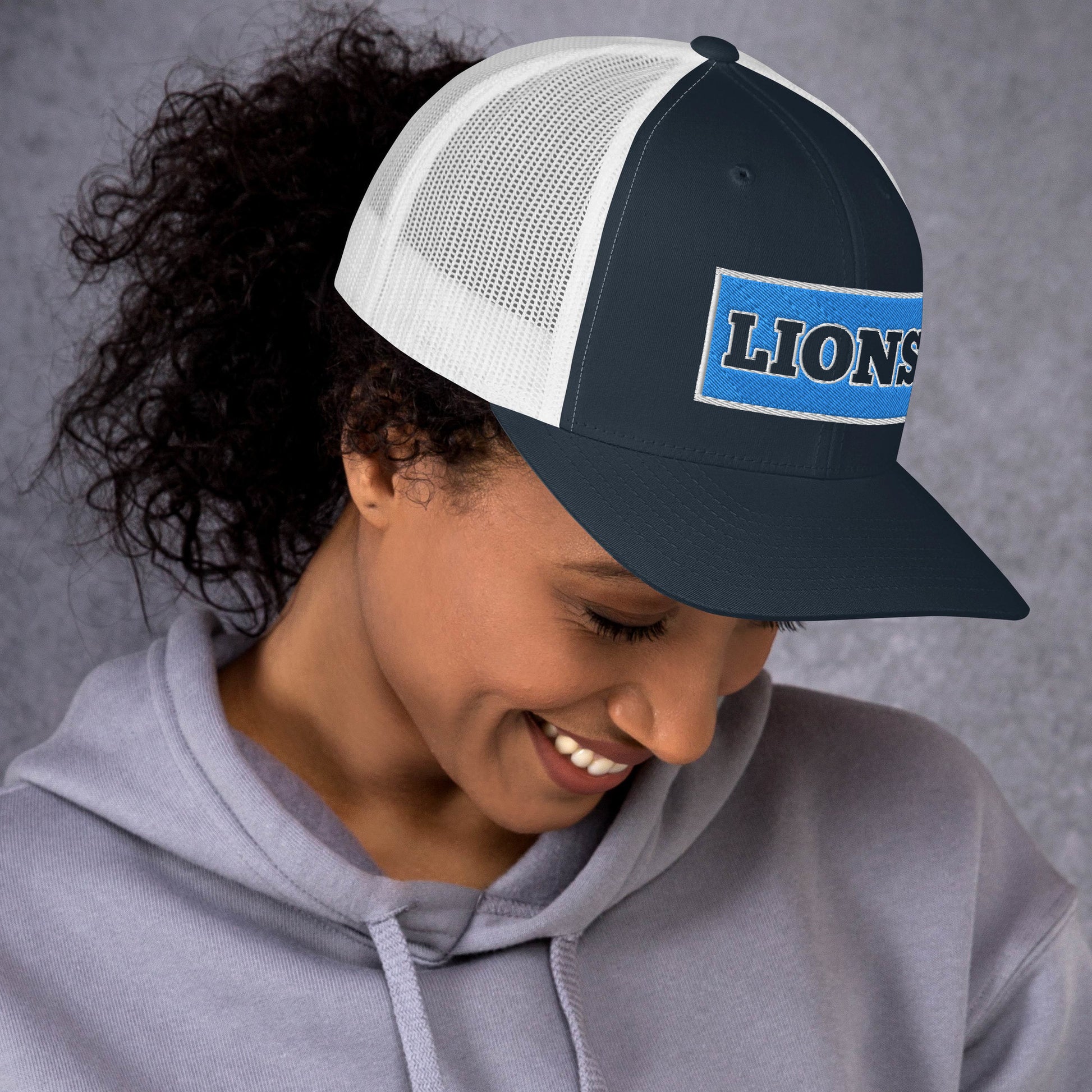 Detroit lions 1934 Hat / Dan Campbell's Hat / Lions 1934 Trucker Cap