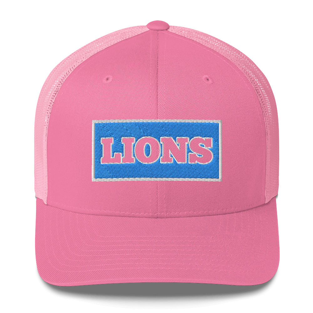 Detroit lions 1934 Hat / Dan Campbell's Hat / Lions 1934 Trucker Cap