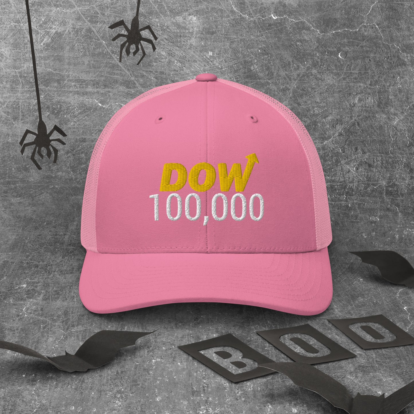 Dow 100.000 Hat / Dow 100k Hat / Dow 100000 Trucker Cap