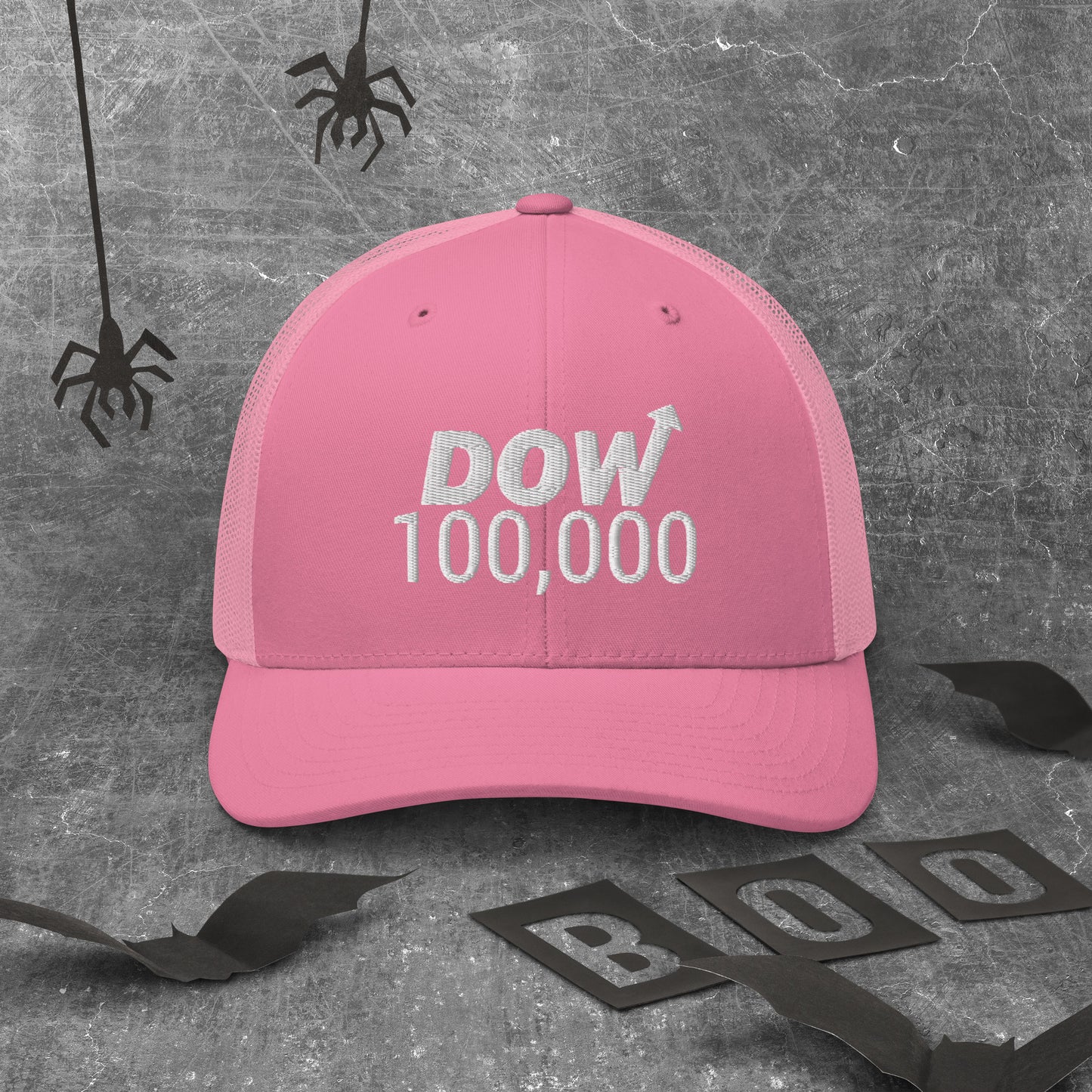 Dow 100.000 Hat / Dow 100k Hat / Dow 100000 Trucker Cap