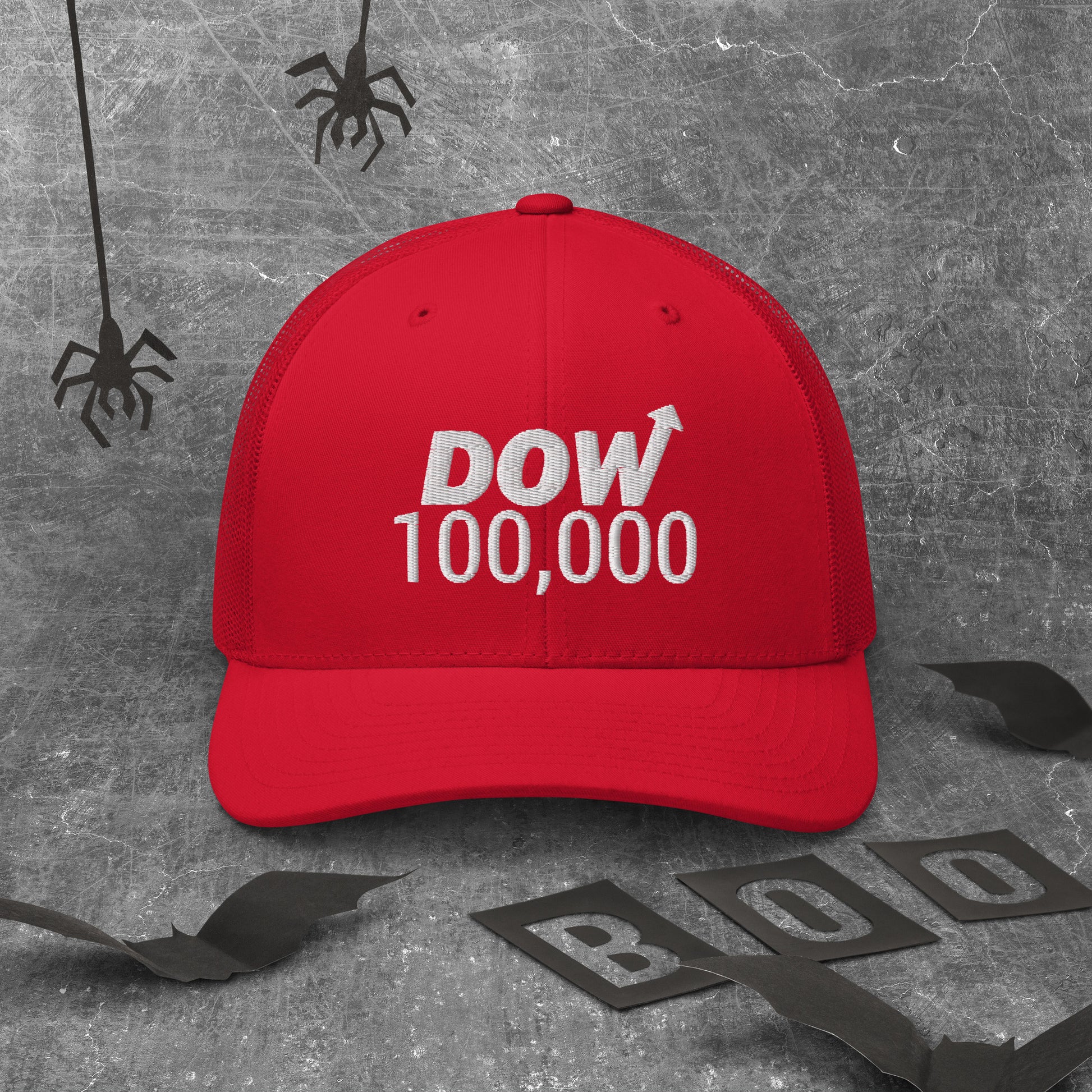 Dow 100.000 Hat / Dow 100k Hat / Dow 100000 Trucker Cap