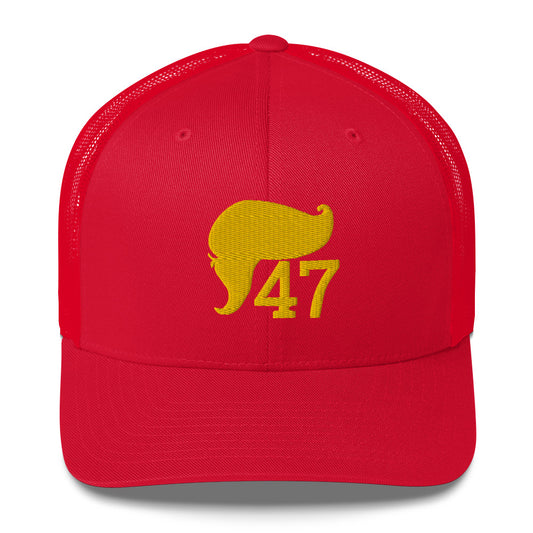 Trump 47 Hat / Make America Great Again Hat / Trump 47 Trucker Cap