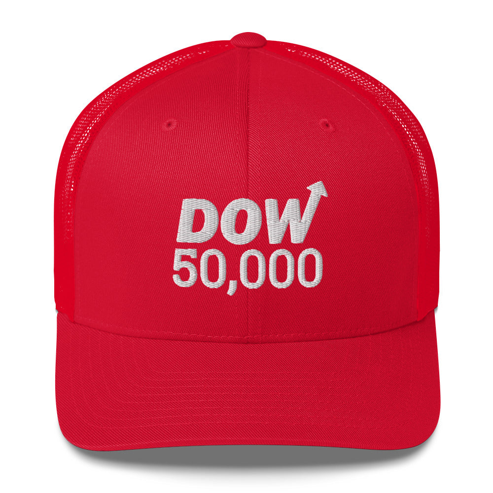 Dow 50.000 Hat / Dow 50000 Hat / Dow 50K Trucker Cap