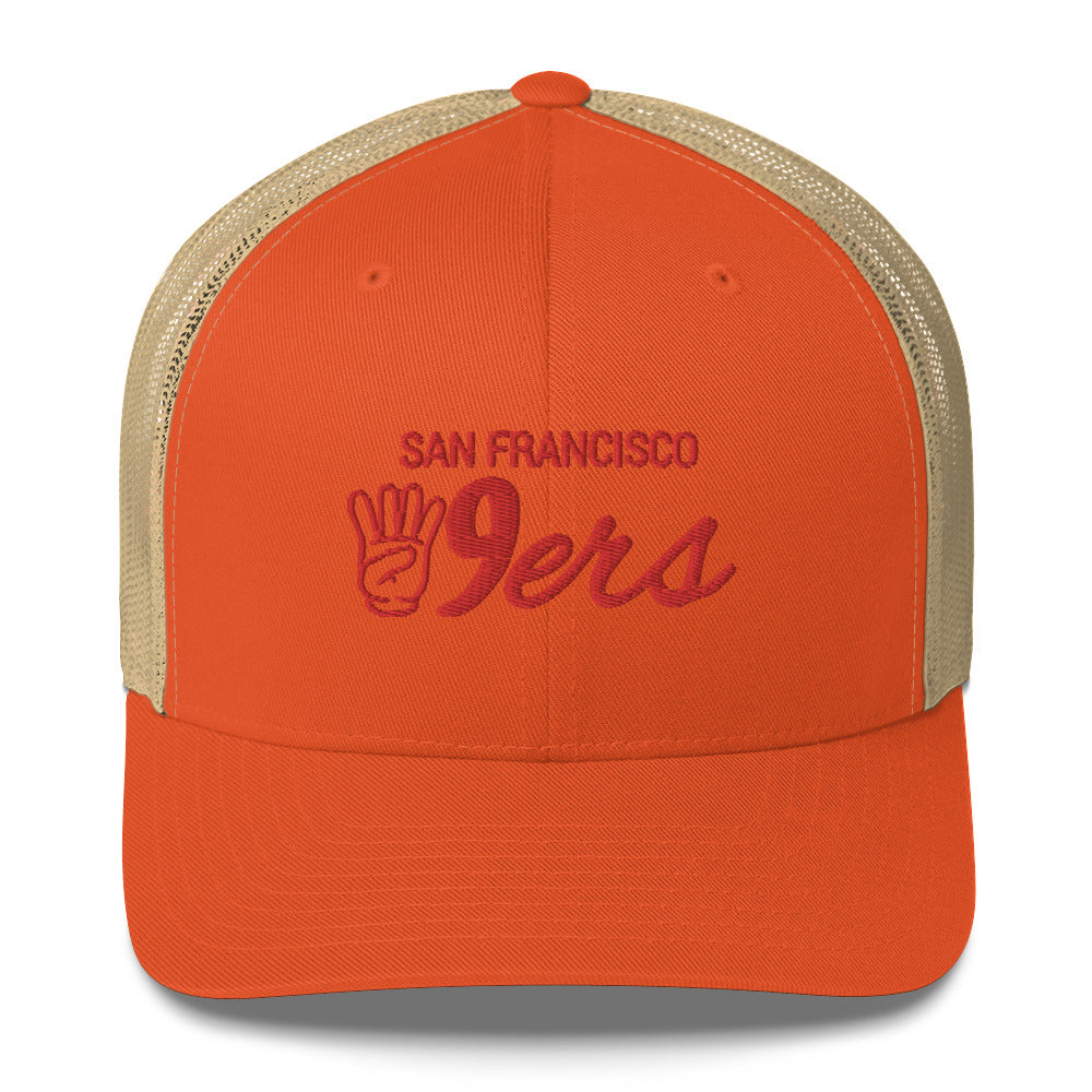 Kyle Shanahan Hat / San Francisco Hat / 49ers Trucker Cap