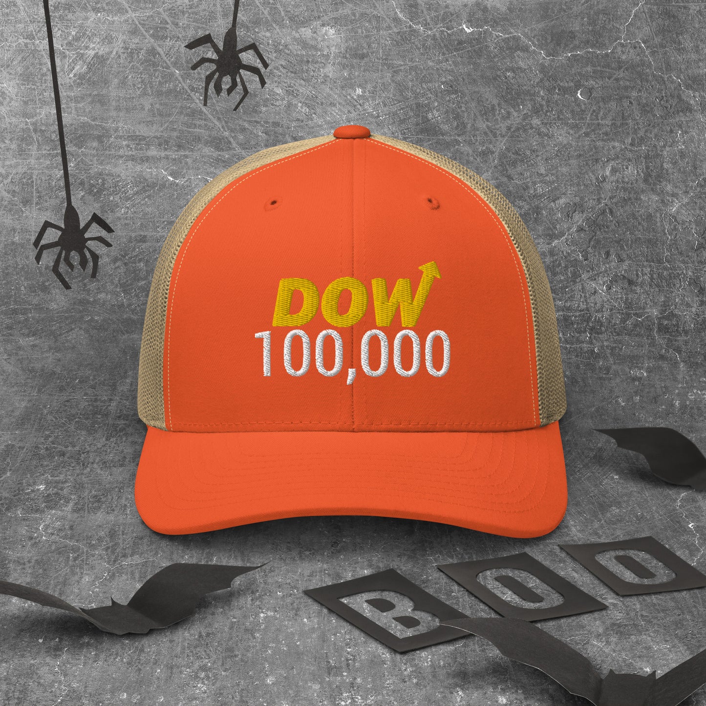 Dow 100.000 Hat / Dow 100k Hat / Dow 100000 Trucker Cap